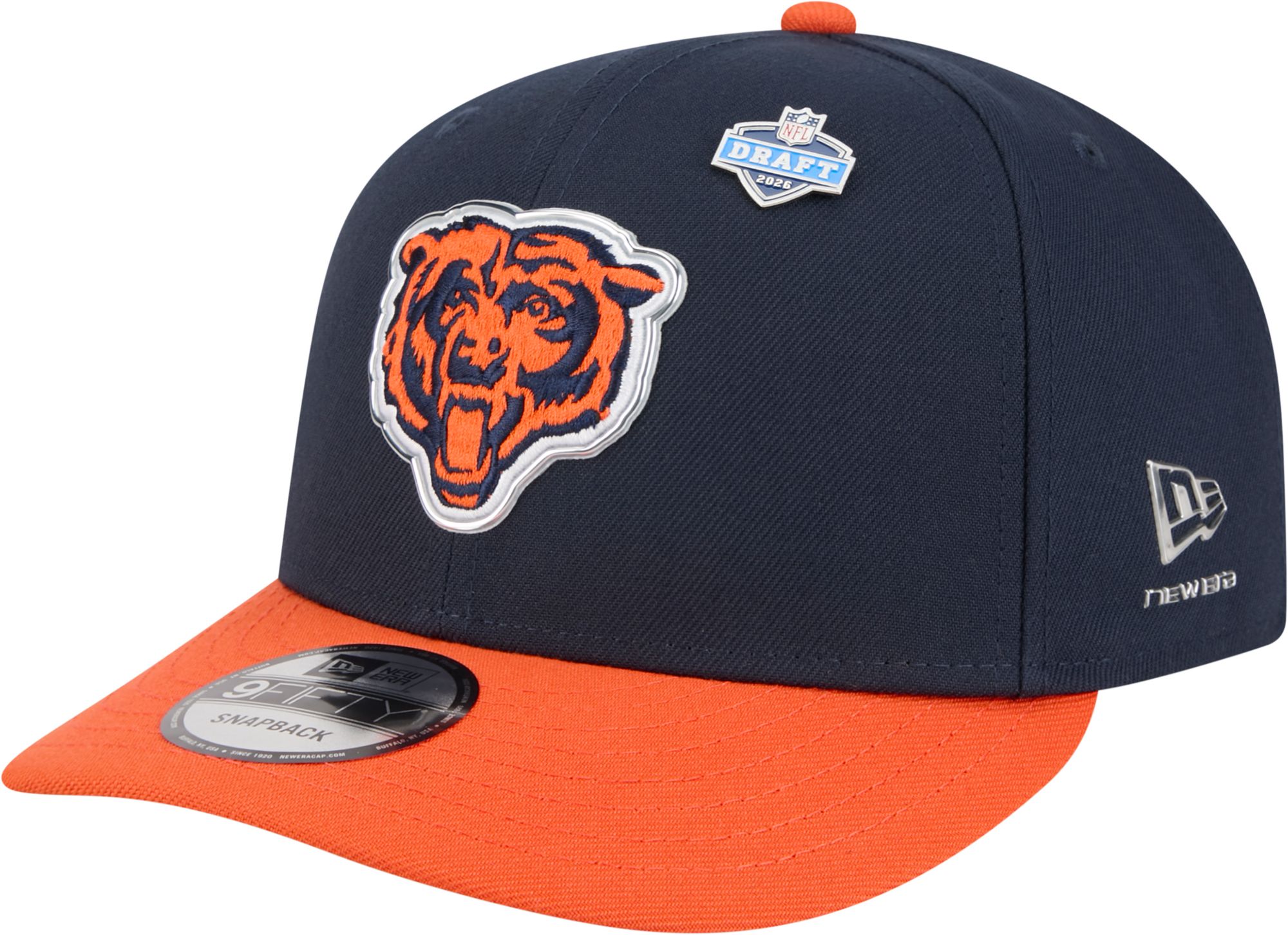 New Era Adult Chicago Bears NFL Draft 2026 9Fifty Adjustable Hat