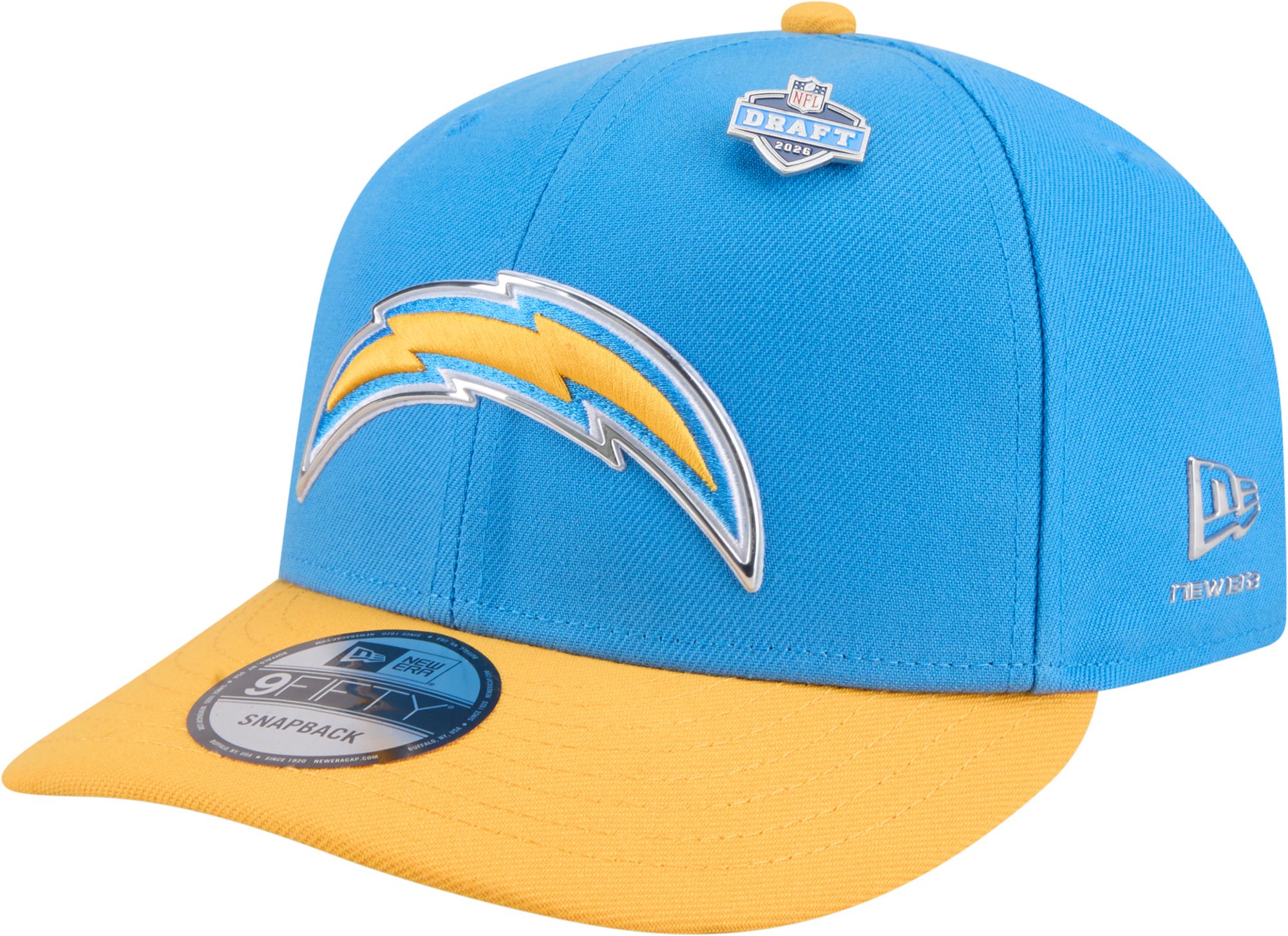 New Era Adult Los Angeles Chargers NFL Draft 2026 9Fifty Adjustable Hat