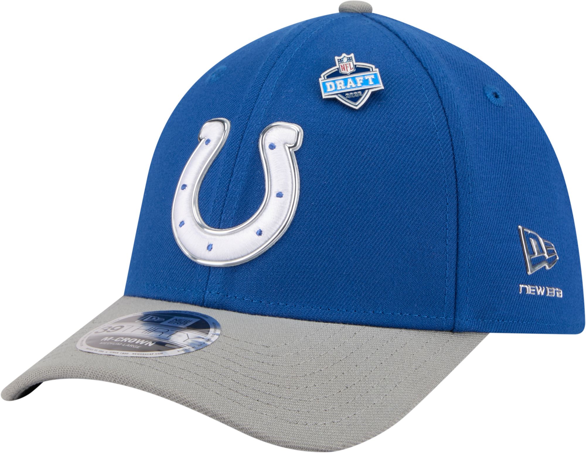 New Era Adult Indianapolis Colts NFL Draft 2026 39Thirty Adjustable Hat