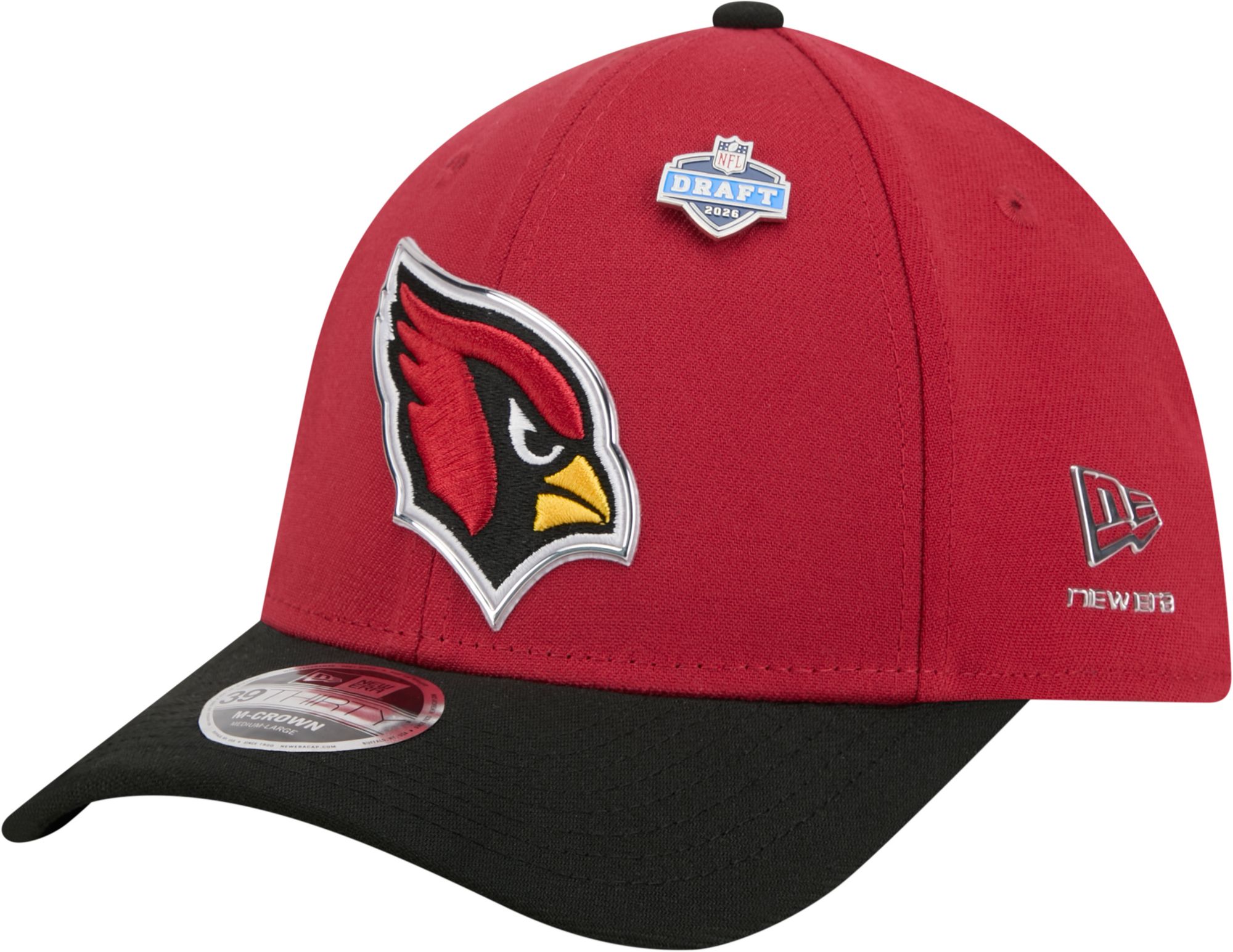 New Era Adult Arizona Cardinals NFL Draft 2026 39Thirty Adjustable Hat