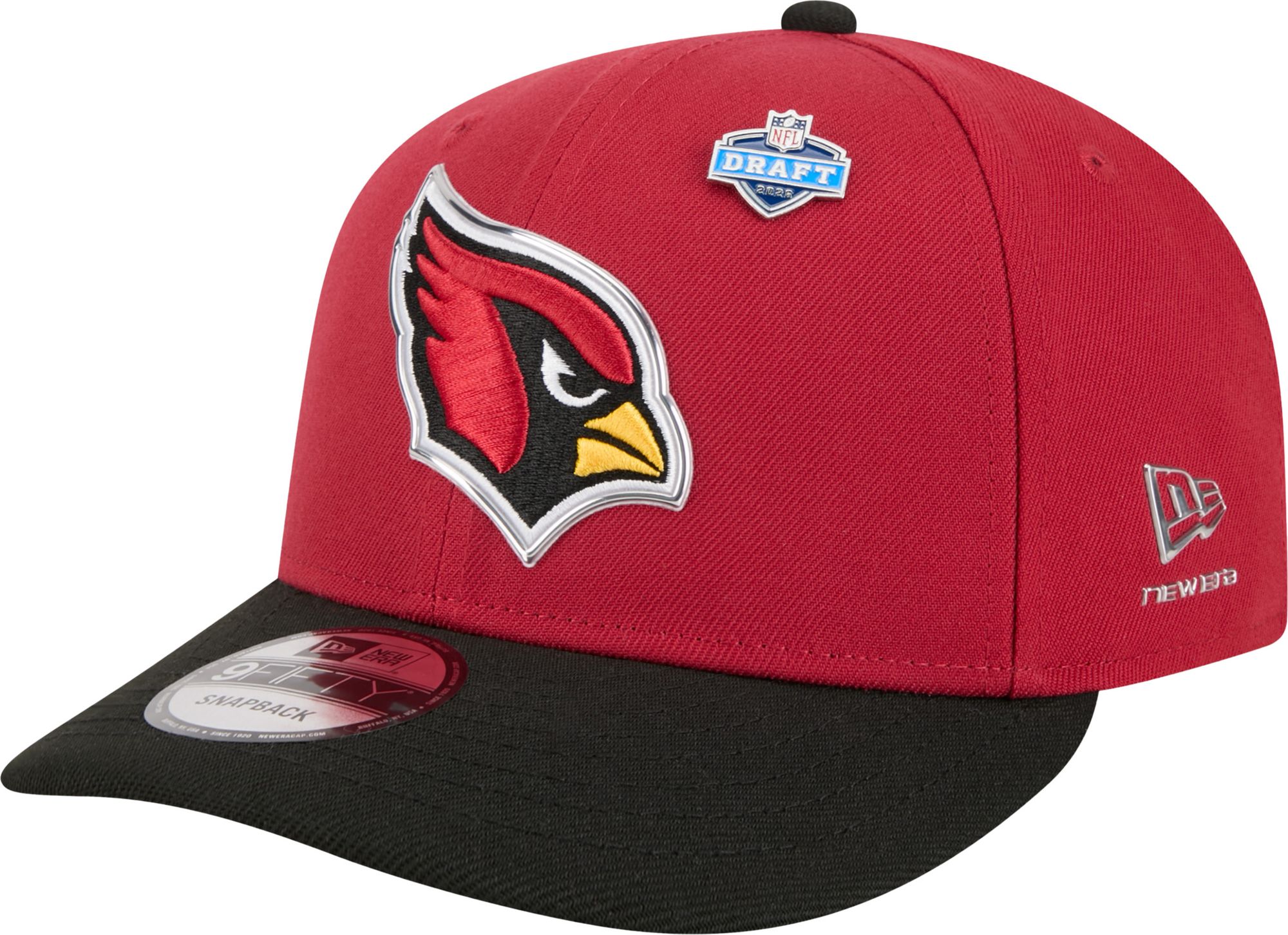 New Era Adult Arizona Cardinals NFL Draft 2026 9Fifty Adjustable Hat