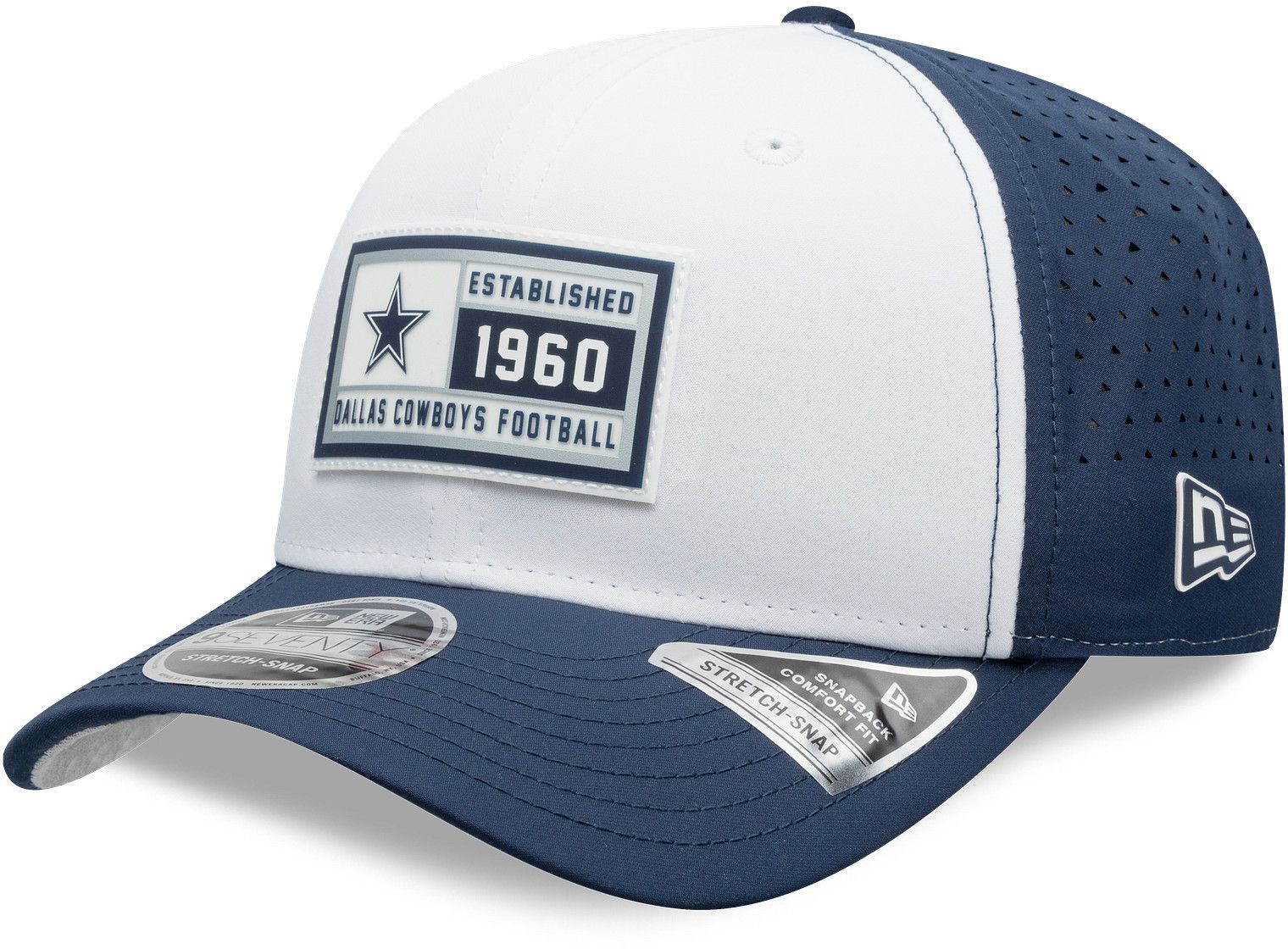 New Era Adult Dallas Cowboys Established Patch Navy 9seventy Adjustable Hat