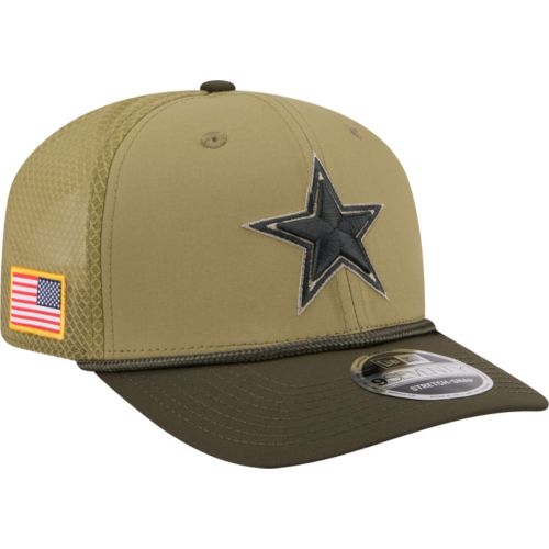 New Era Adult Dallas Cowboys White Paint 9Fifty Adjustable Hat