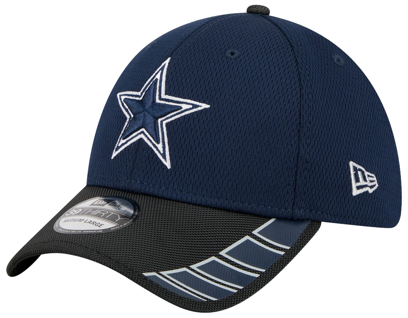 New Era Adult Dallas Cowboys Navy 39Thirty Stretch Fit Hat