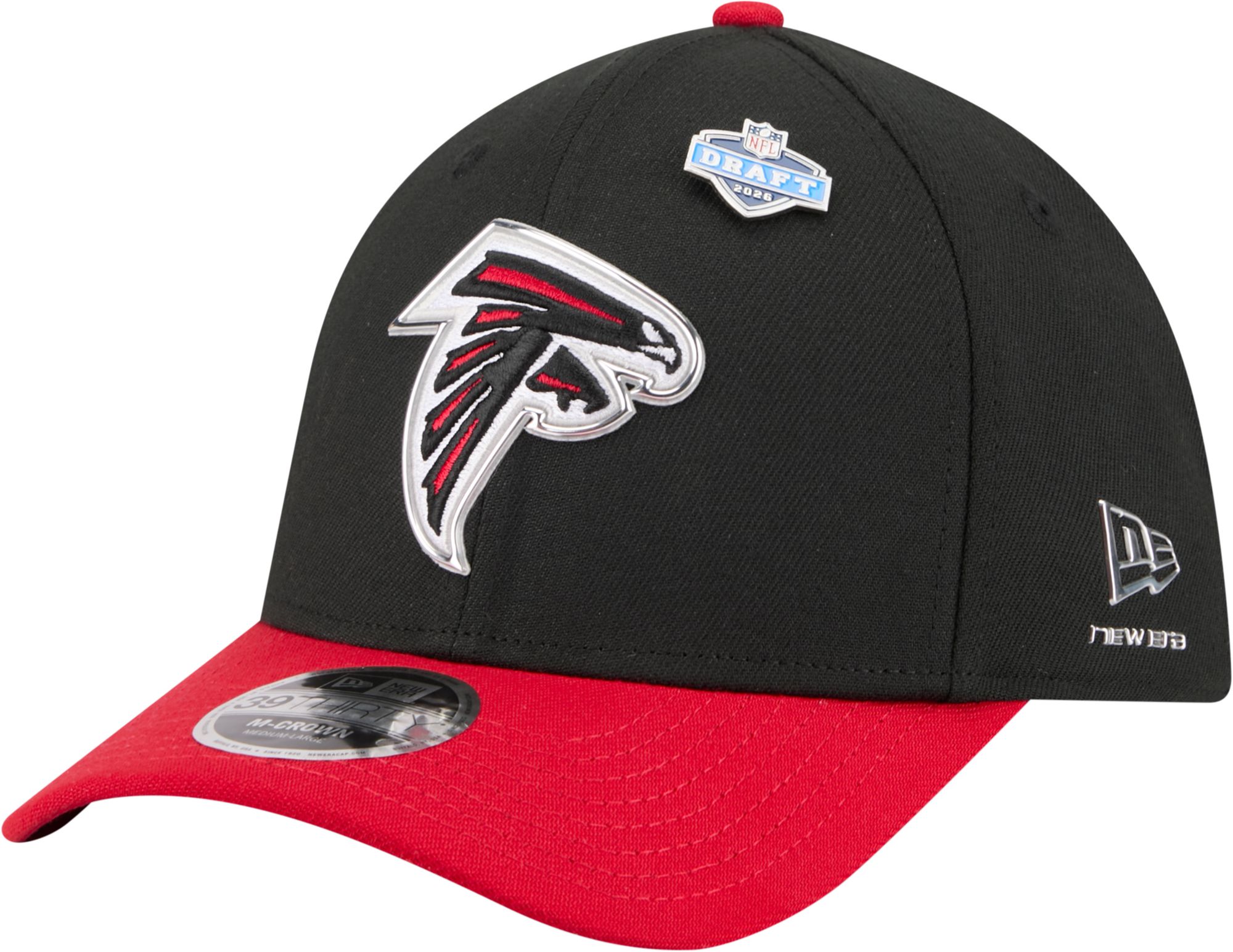New Era Adult Atlanta Falcons NFL Draft 2026 39Thirty Adjustable Hat