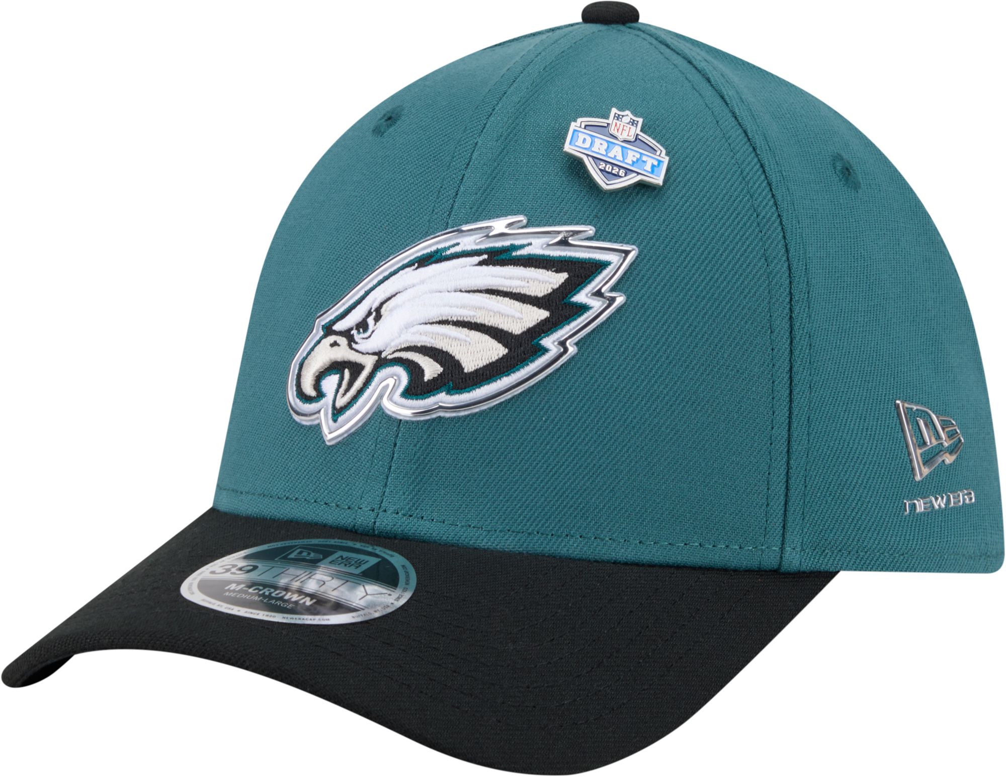 New Era Adult Philadelphia Eagles NFL Draft 2026 39Thirty Adjustable Hat