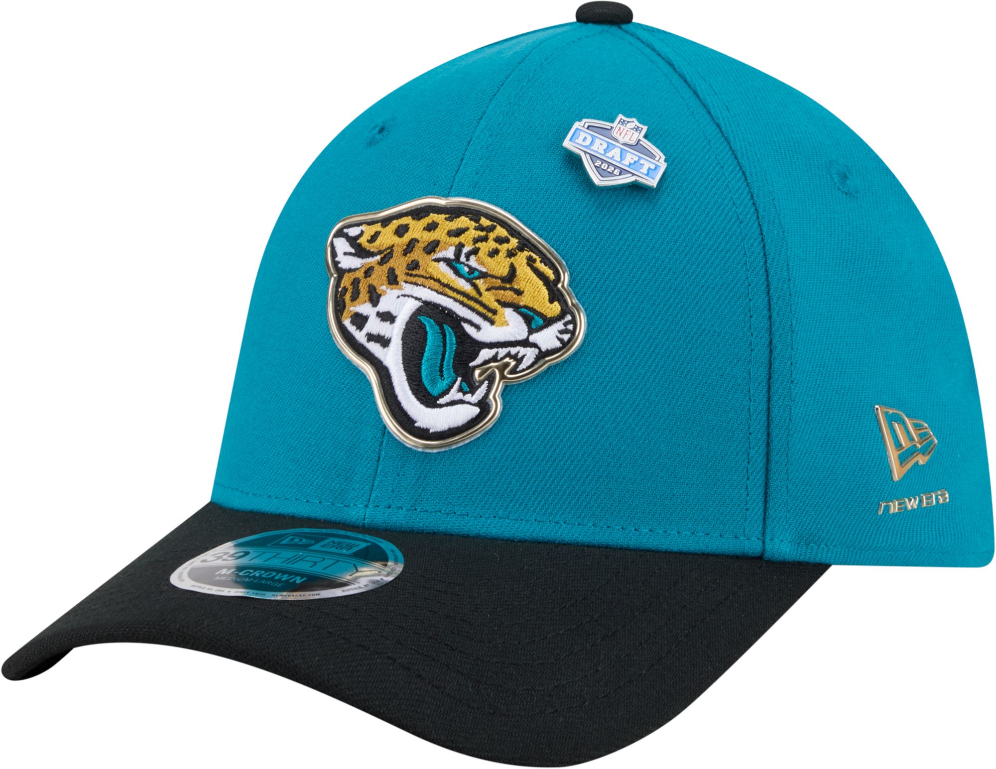 New Era Adult Jacksonville Jaguars NFL Draft 2026 39Thirty Adjustable Hat