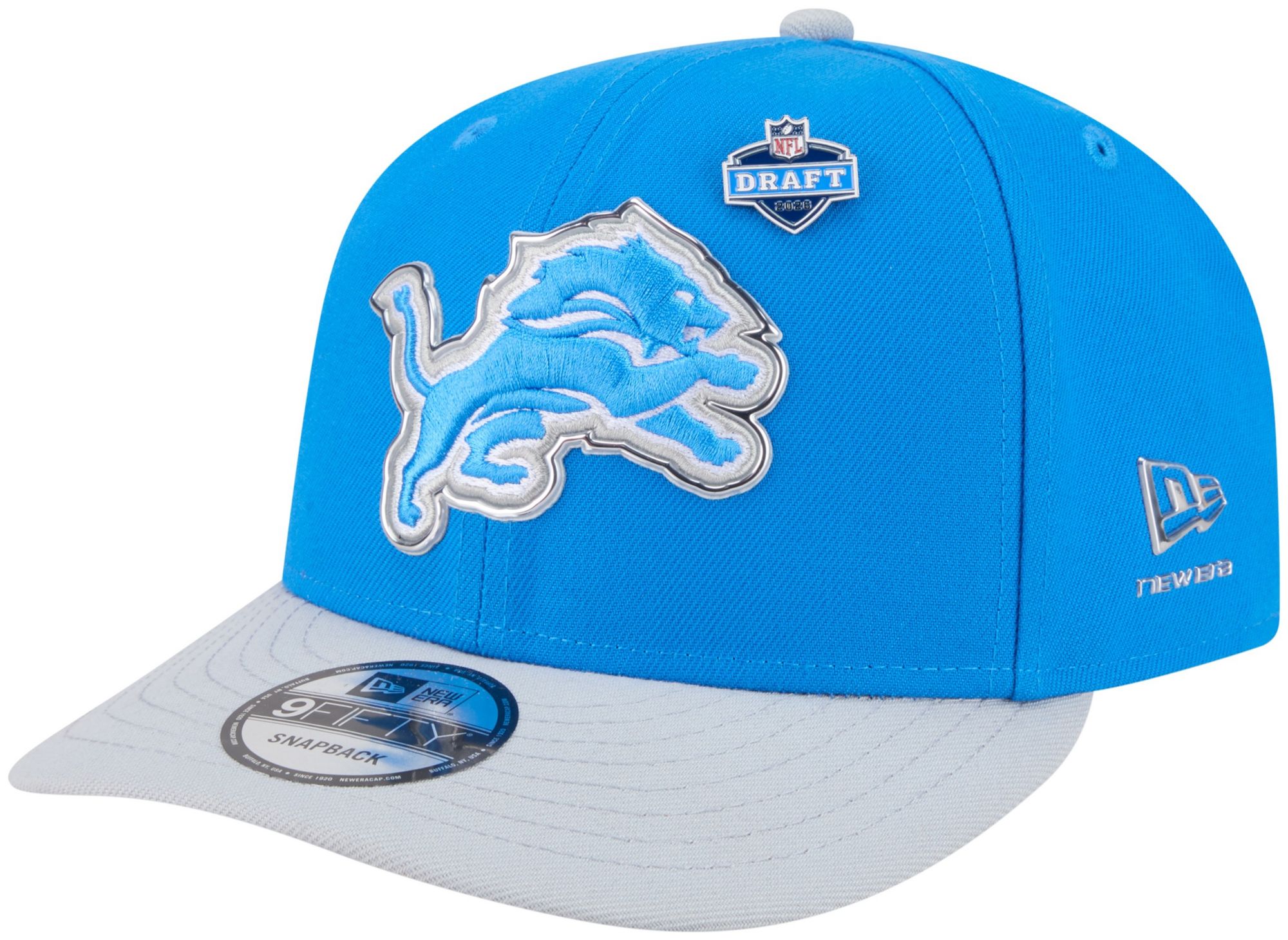 New Era Adult Detroit Lions NFL Draft 2026 9Fifty Adjustable Hat