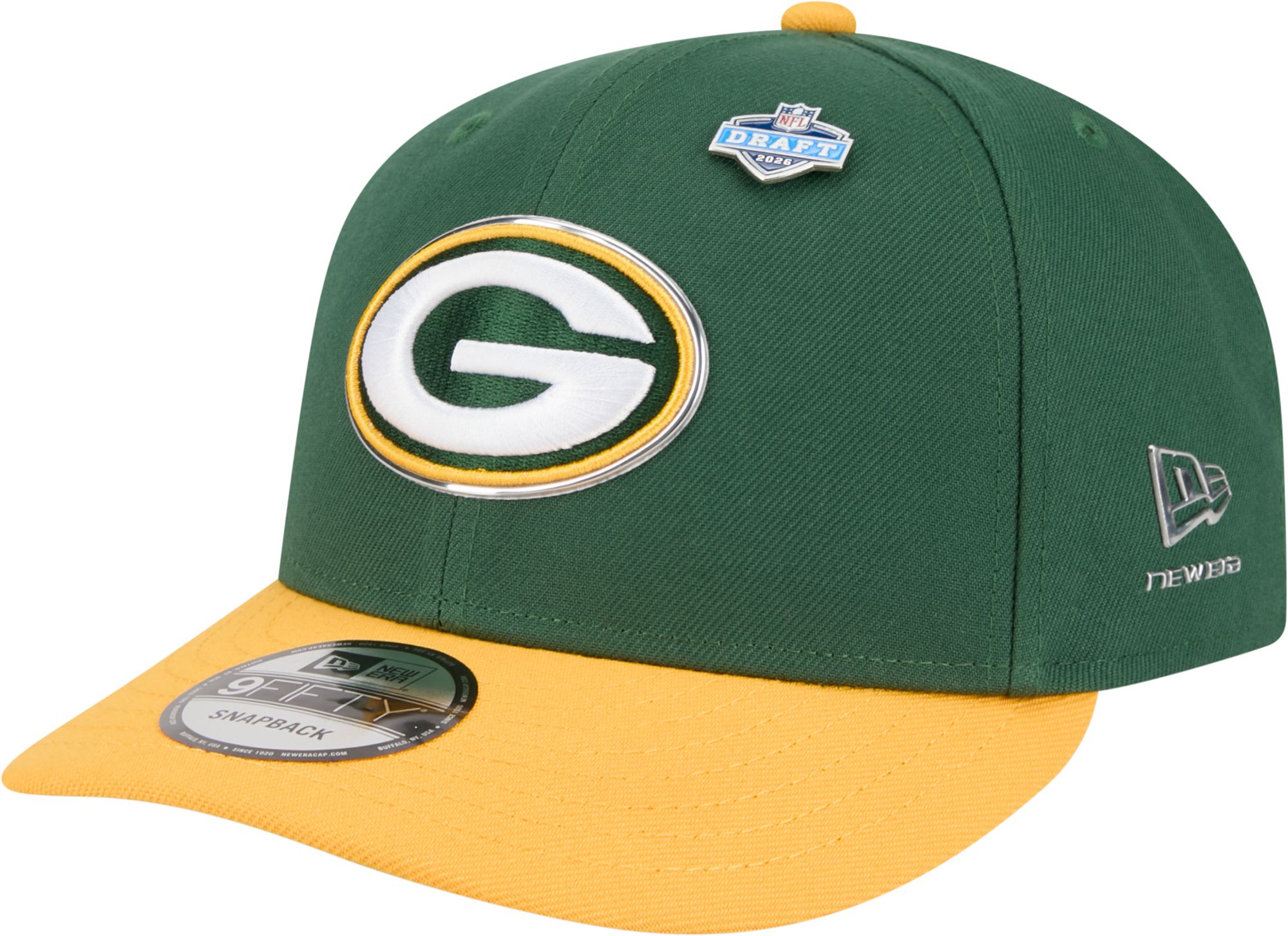 New Era Adult Green Bay Packers NFL Draft 2026 9Fifty Adjustable Hat