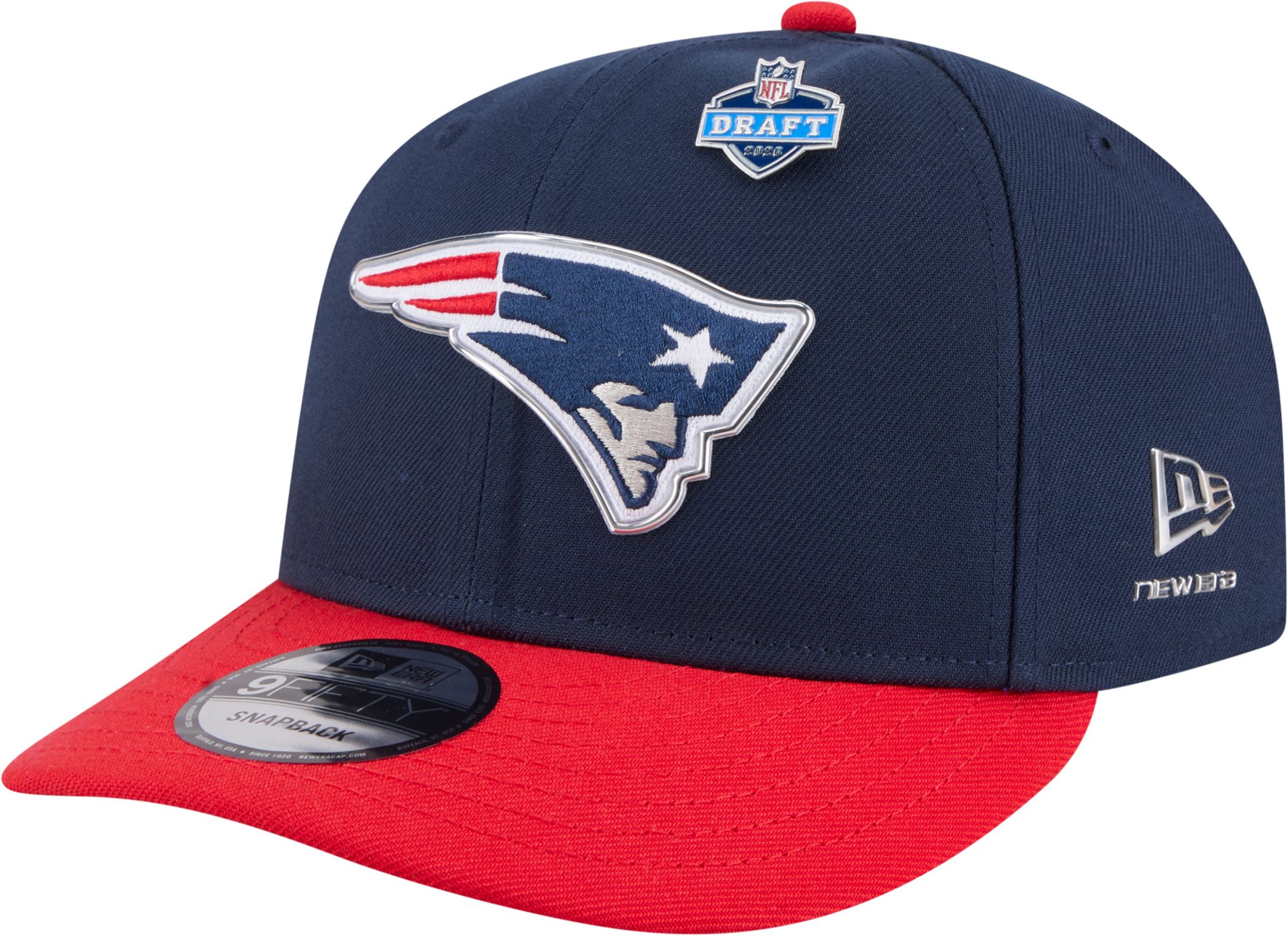 New Era Adult New England Patriots NFL Draft 2026 9Fifty Adjustable Hat