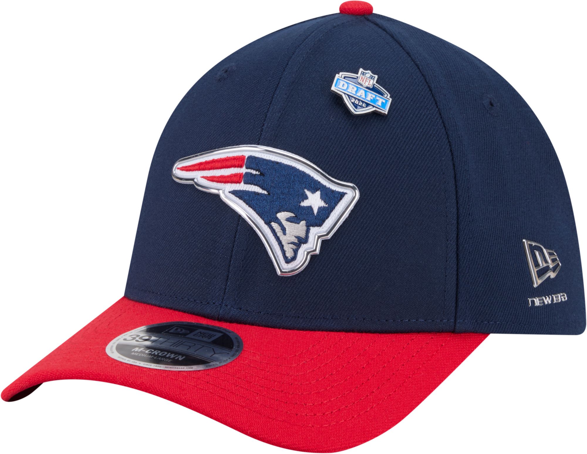 New Era Adult New England Patriots NFL Draft 2026 39Thirty Adjustable Hat