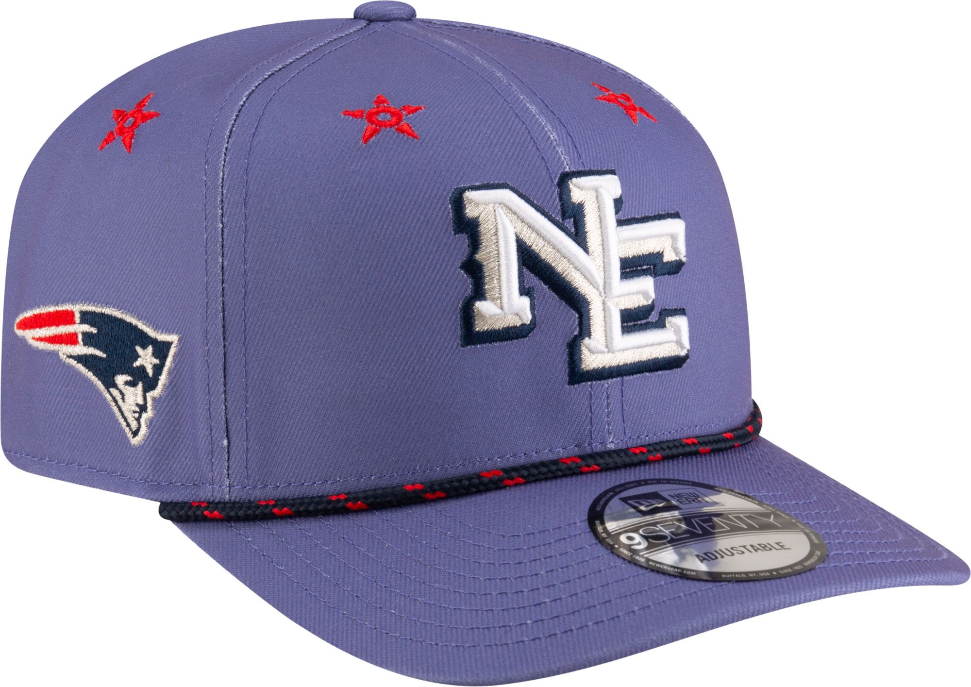 New Era Adult New England Patriots NFL Rivalries 9Seventy Adjustable Hat