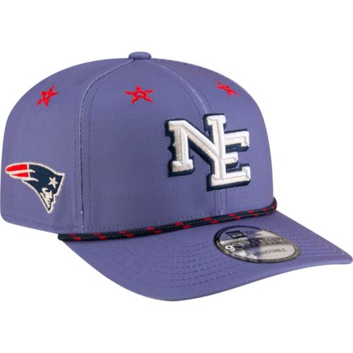 47 Adult New England Patriots White Overhand Hitch Adjustable Hat