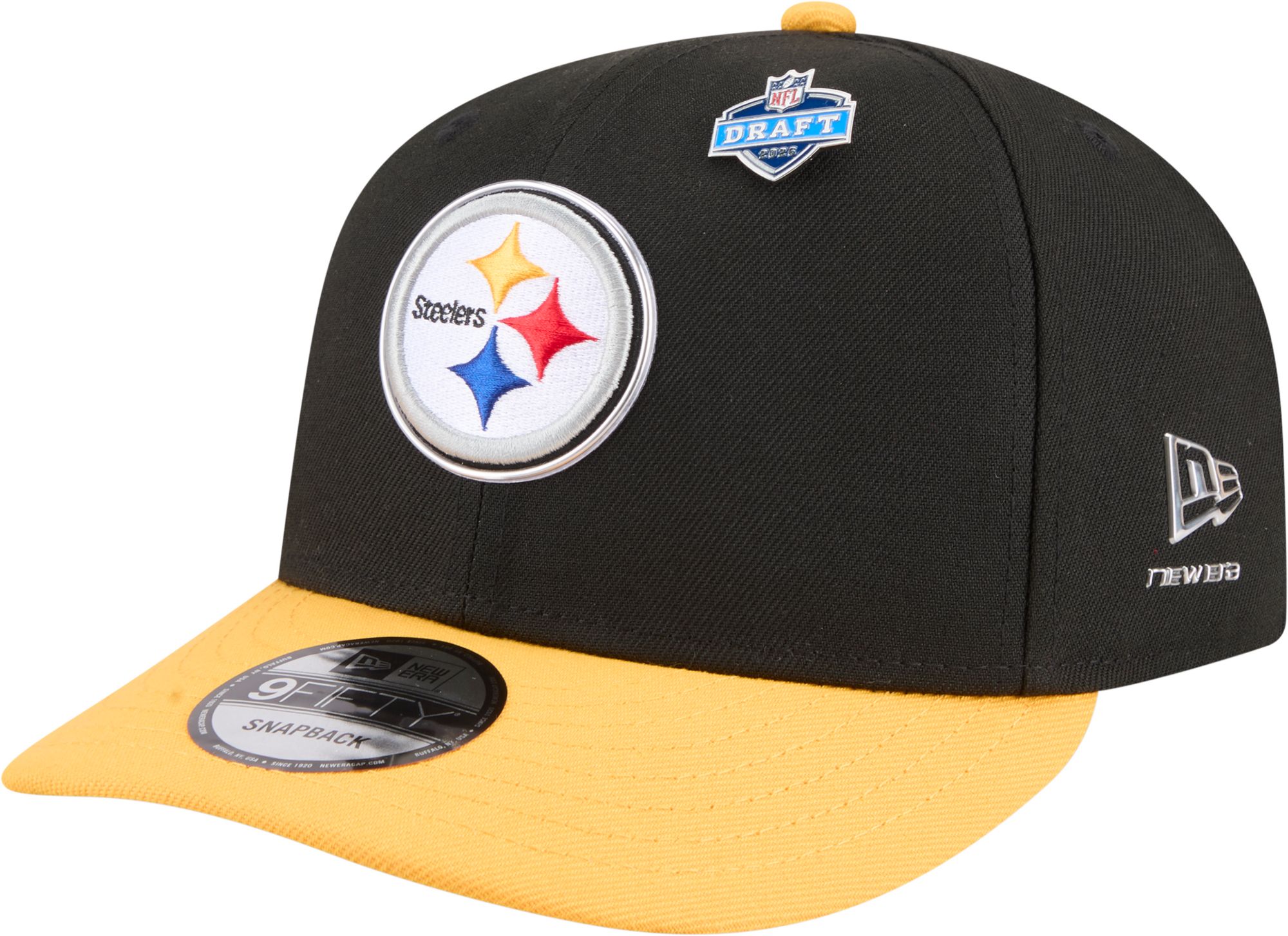 New Era Adult Pittsburgh Steelers NFL Draft 2026 9Fifty Adjustable Hat