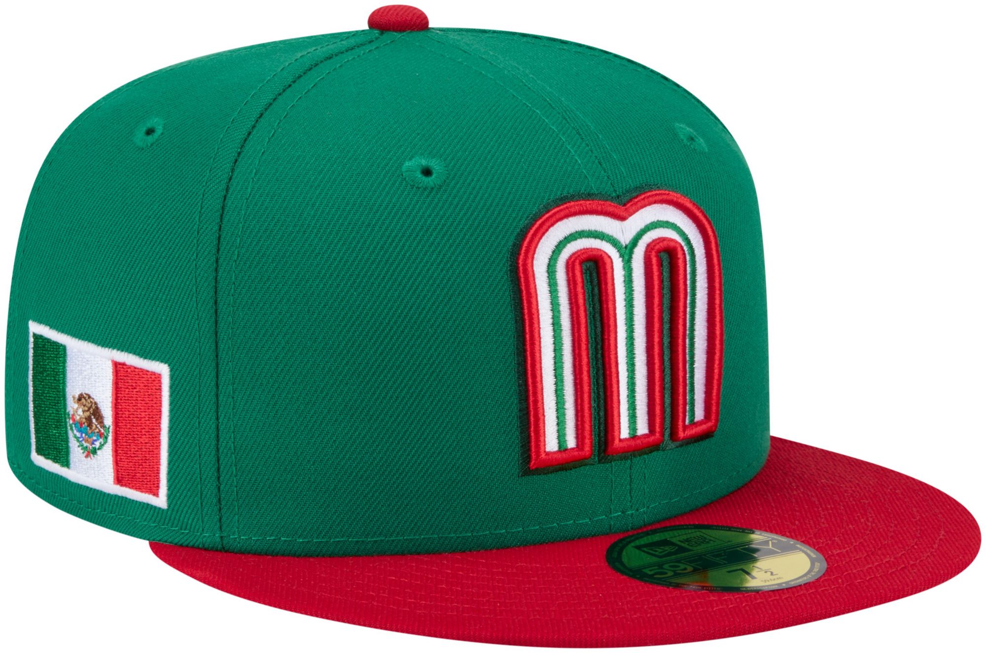 New Era Adult World Baseball Classic 2026 Mexico Logo 59Fifty Fitted Hat