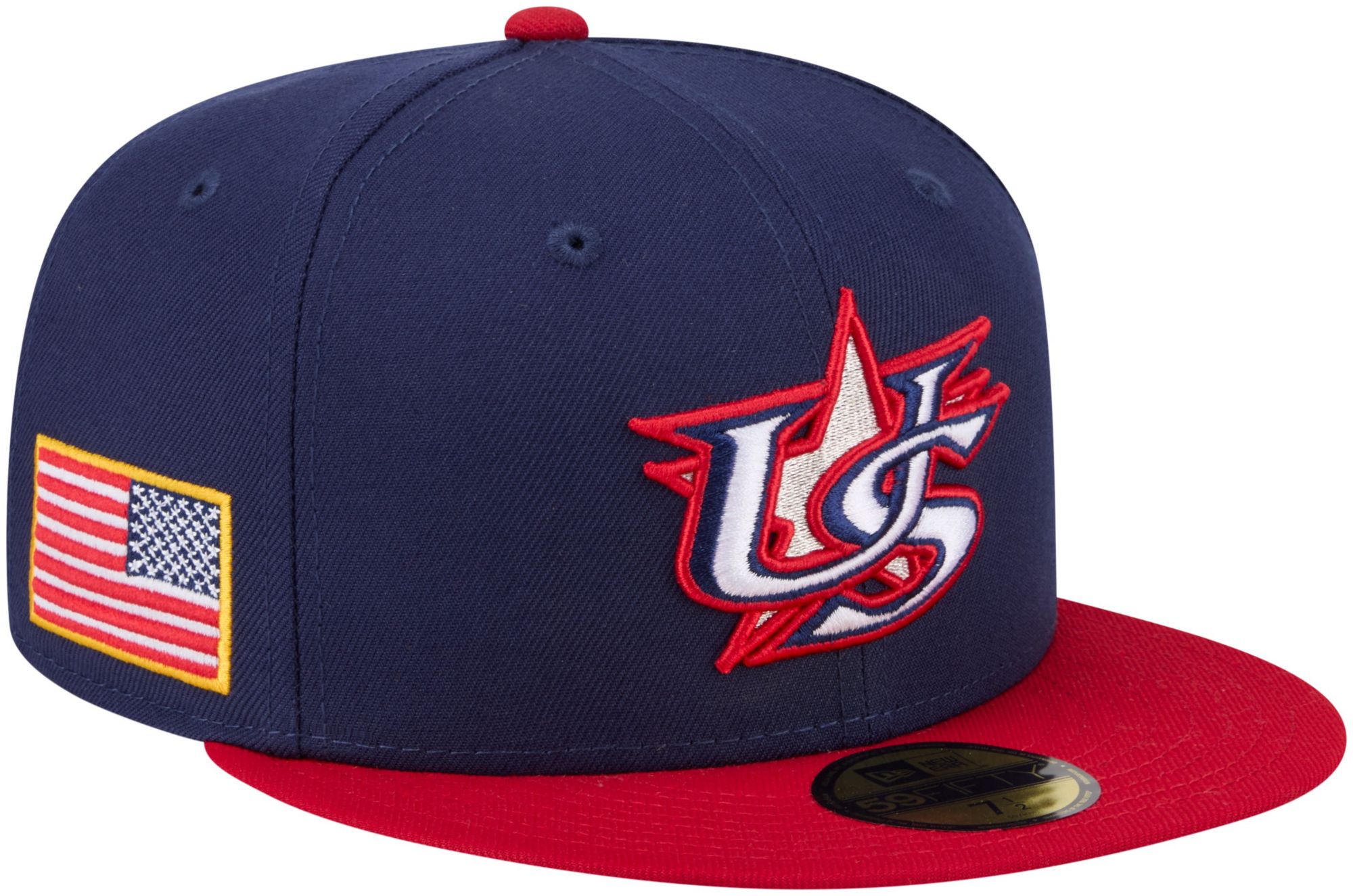 New Era Adult World Baseball Classic 2026 USA Logo 59Fifty Fitted Hat