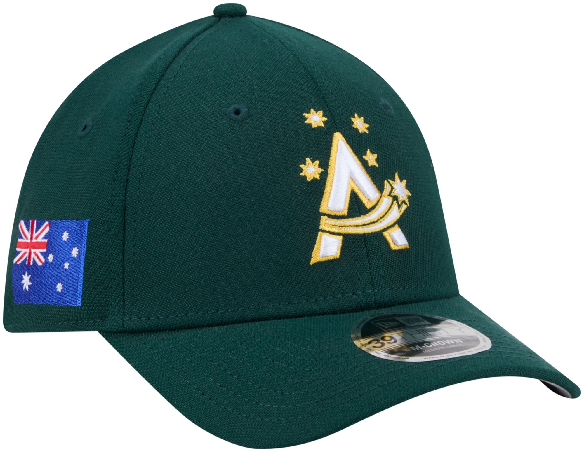 New Era Adult World Baseball Classic 2026 Australia Logo 39Thirty Fitted Hat