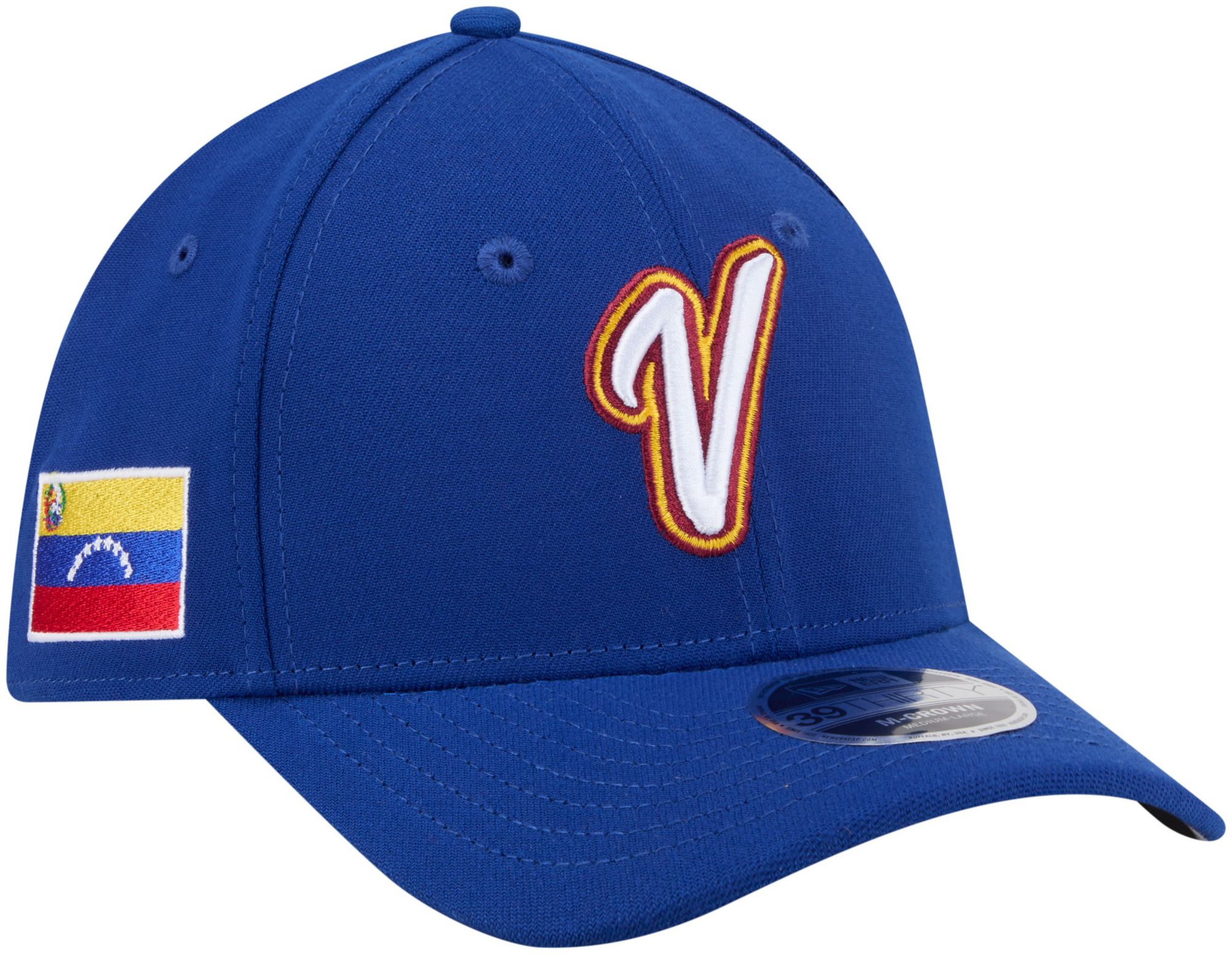 New Era Adult World Baseball Classic 2026 Venezuela Logo 39Thirty Fitted Hat