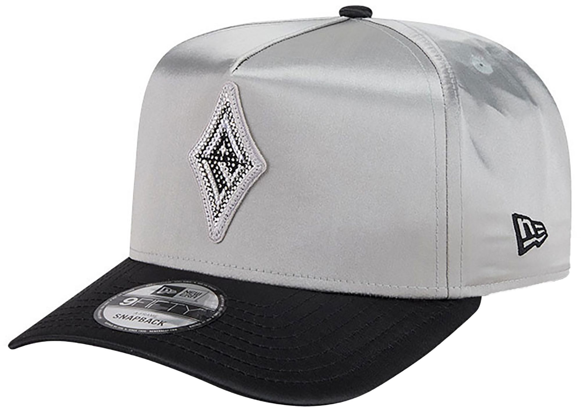 New Era Adult 2026 WNBA Draft Las Vegas Aces Gray 9Fifty Adjustable Hat
