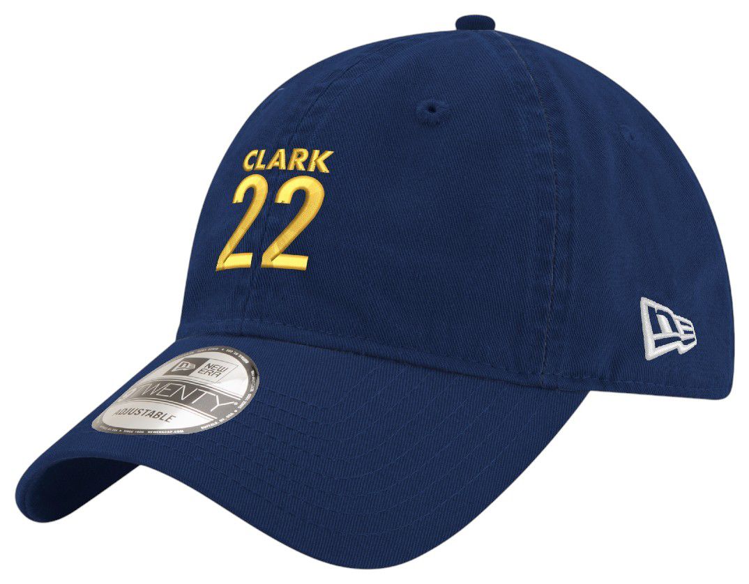 New Era Adult Indiana Fever Caitlin Clark #22 Navy Jumpwoman 9Twenty Adjustable Hat