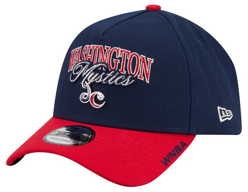 New Era Adult Washington Mystics Navy Tip-Off 9Forty Adjustable Hat