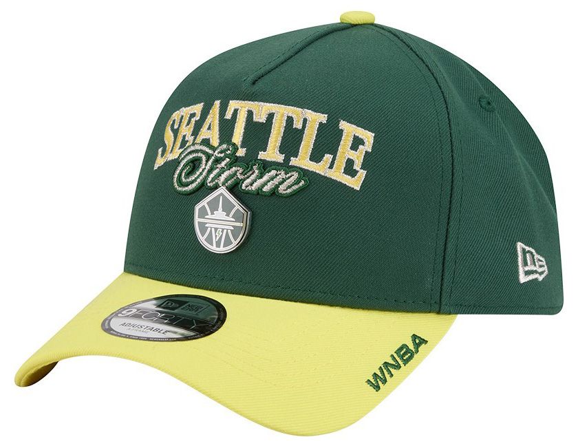 New Era Adult Seattle Storm Green Tip-Off 9Forty Adjustable Hat