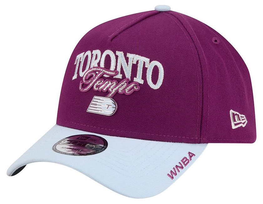 New Era Adult Toronto Tempo Maroon Tip-Off 9Forty Adjustable Hat