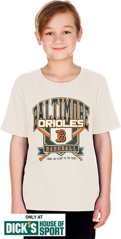 New Era Boys' Baltimore Orioles White 2026 City Connect T-Shirt