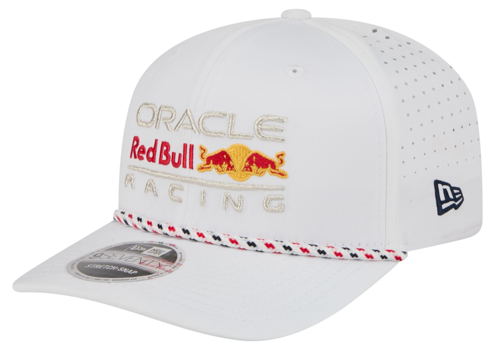 New Era Men's F1 Red Bull Racing White Rope 9Seventy Adjustable Hat