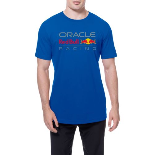 Tシャツ・カットソー NEW ERA X ORACLE RED BULL RACING 5FT1805 New Era Oracle Red Bull Racing Mens Graphic Oversized Mesh T