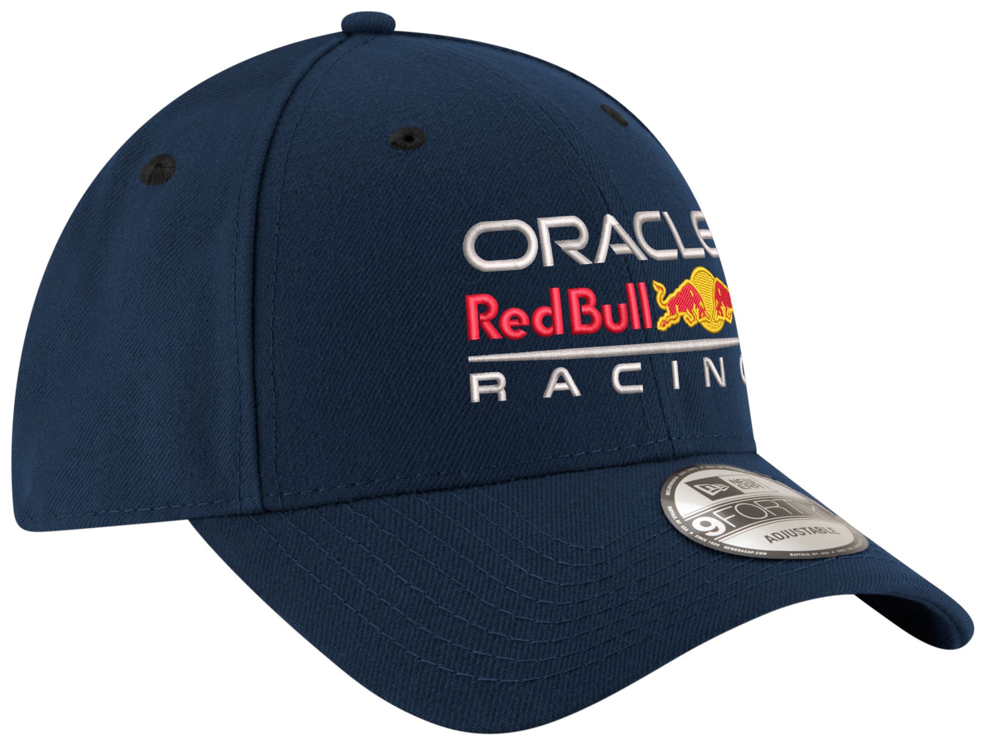New Era Men's Red Bull Racing Logo Navy 9Forty Adjustable Hat