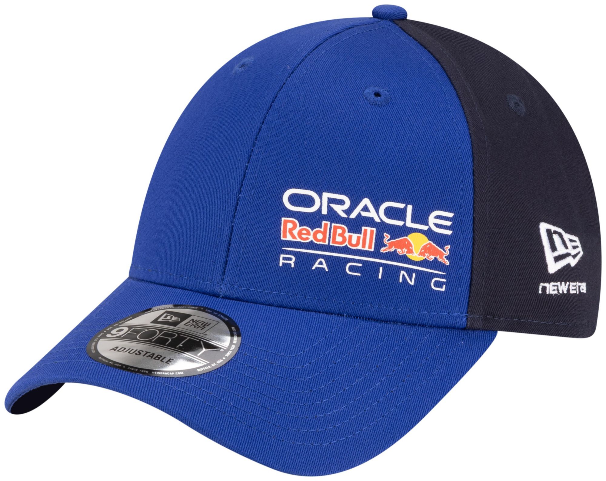 New Era Men's F1 Red Bull Racing Blue Essential 9Forty Adjustable Hat