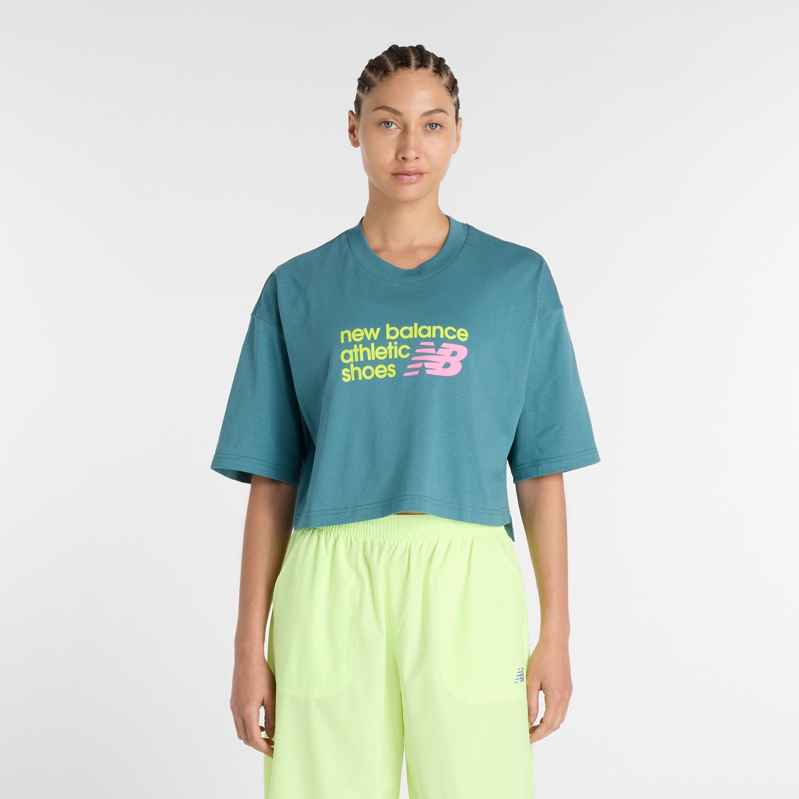 New Balance Women's Athletics Premium Logo T-Shirt
