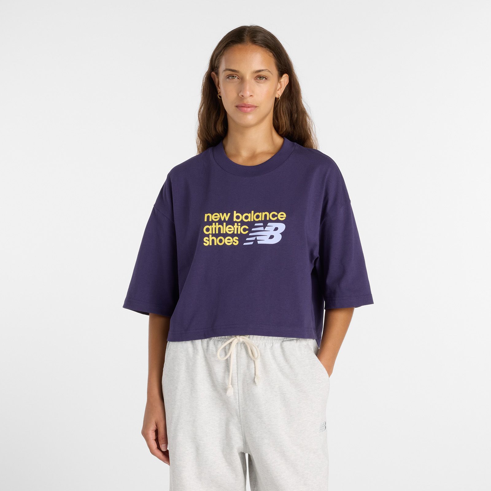 New Balance Women's Athletics Premium Logo T-Shirt