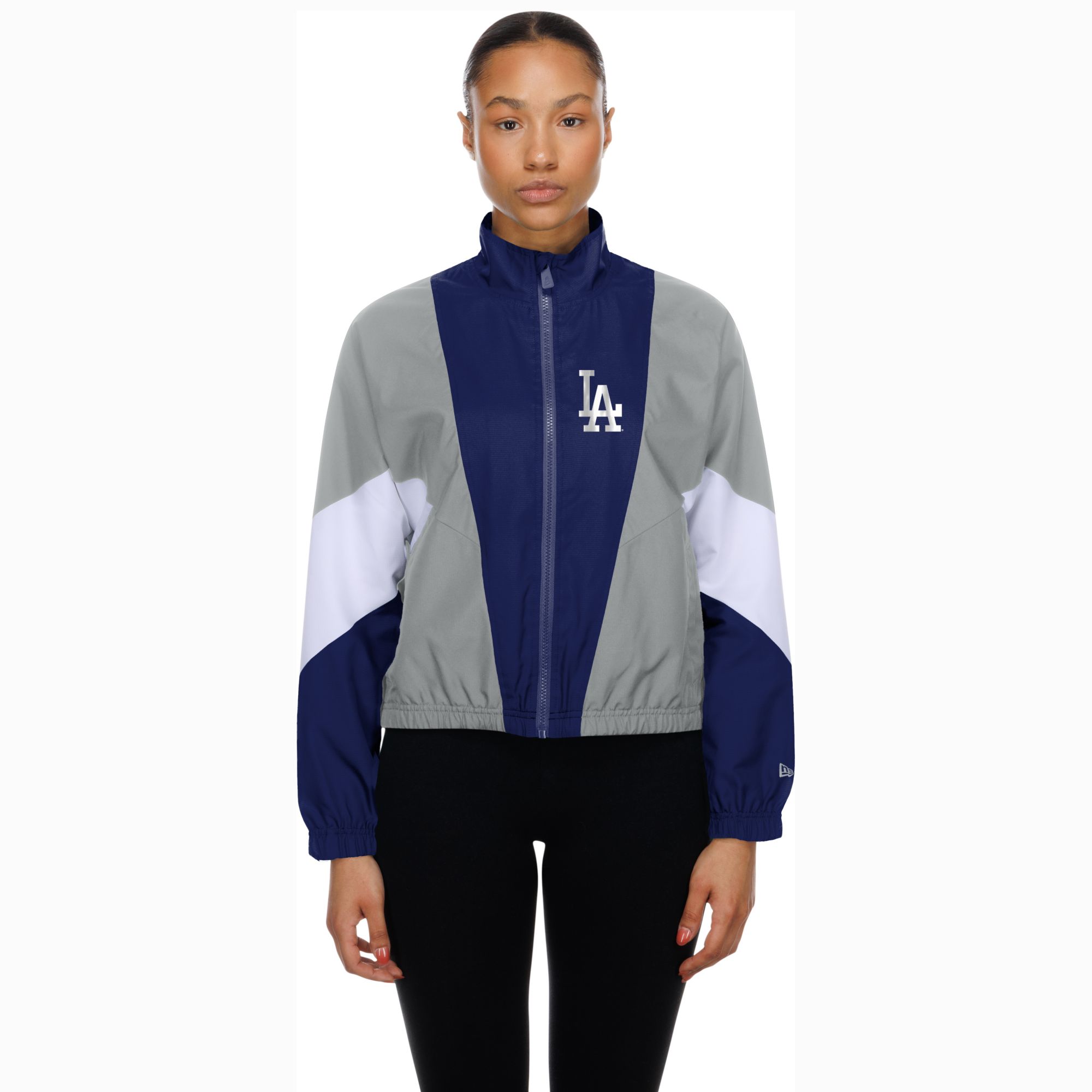 New Era Women's Los Angeles Dodgers Blue Leisure Track Jacket