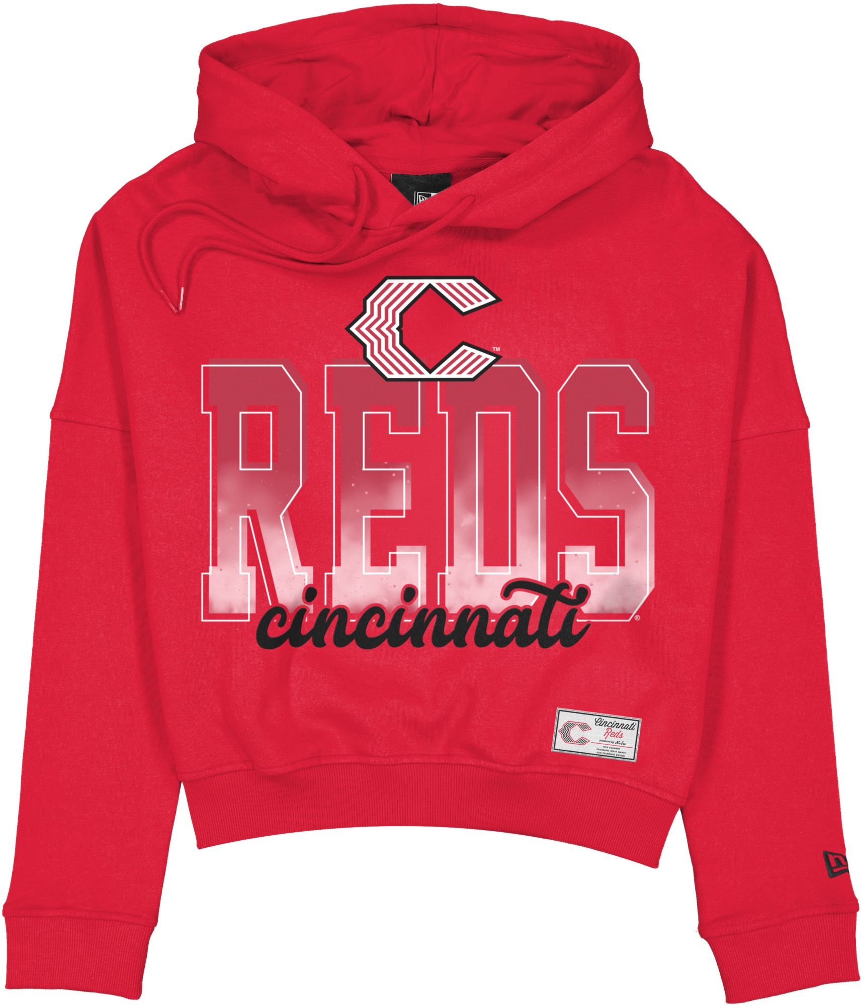 New Era Women's Cincinnati Reds Red Throwback 2026 City Connect Hoodie