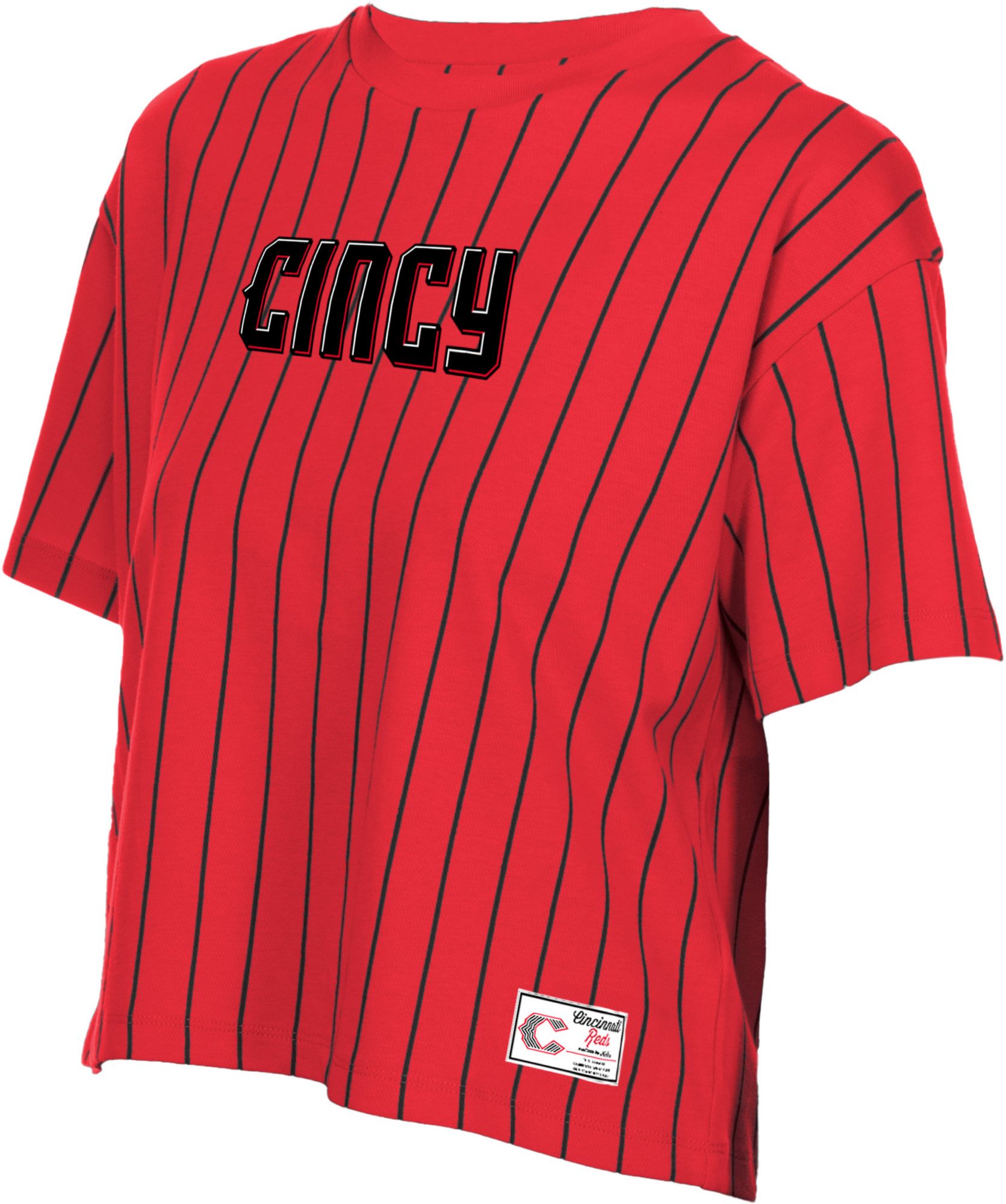 New Era Women's Cincinnati Reds Red Throwback 2026 City Connect T-Shirt