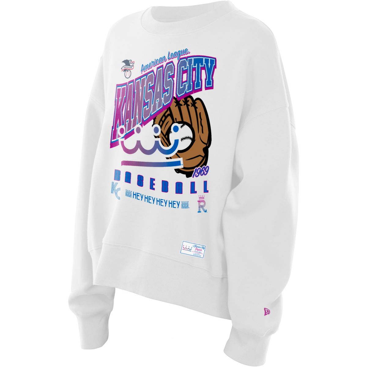 New Era Women's Boston Red Sox City Connect Throwback Hoodie