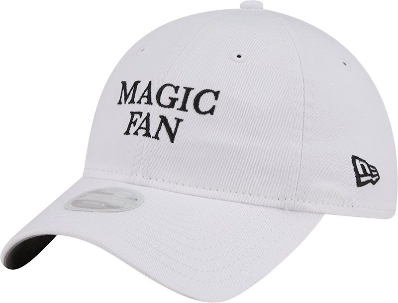 New Era Women's Orlando Magic White Team Fan 9Twenty Adjustable Hat