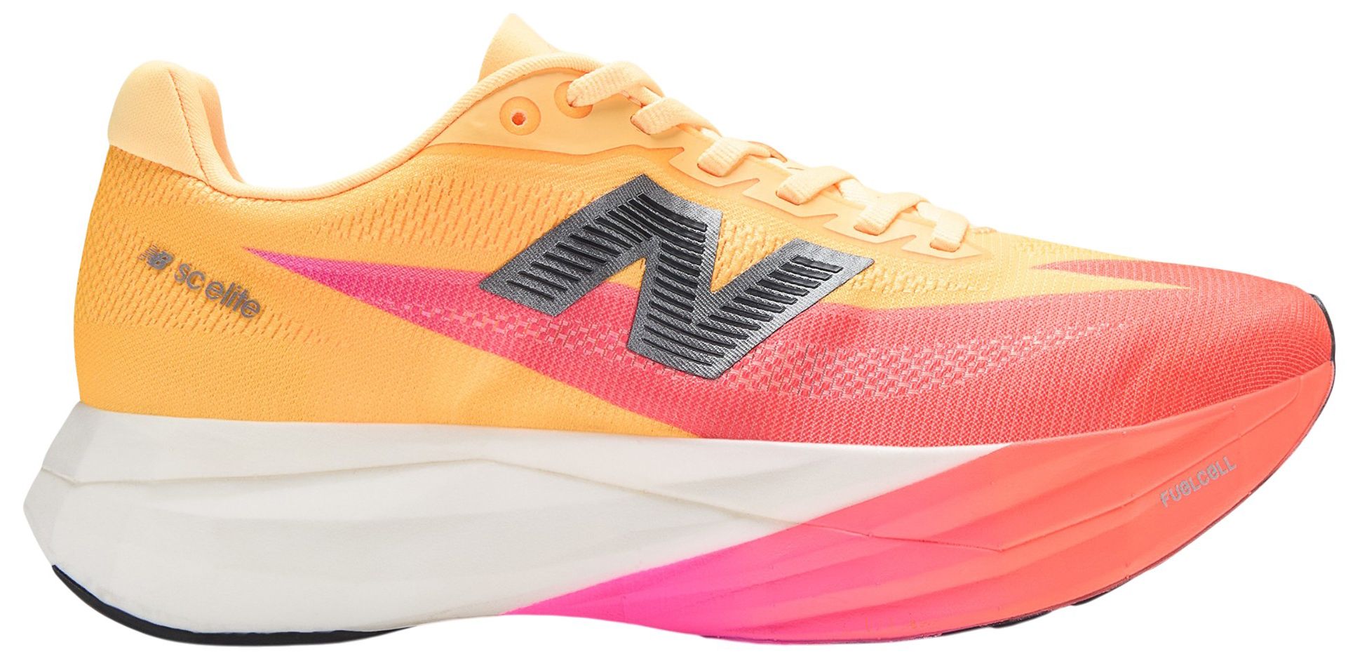 Tangerine Heat/White Peach