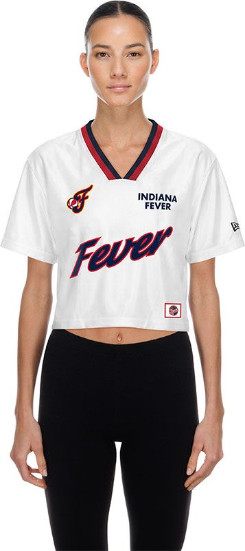 New Era Women's Indiana Fever White Jersey T-Shirt