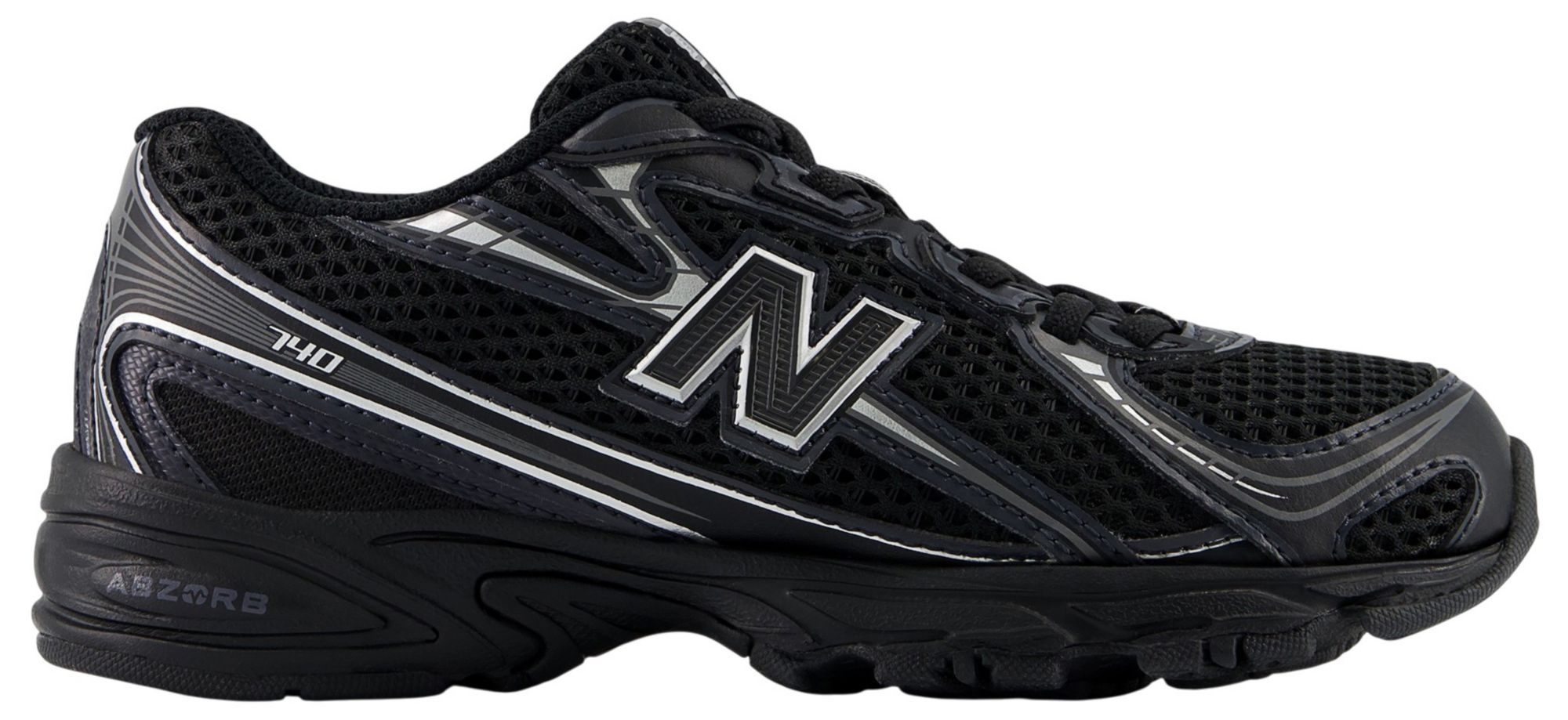Black/Silver Metallic