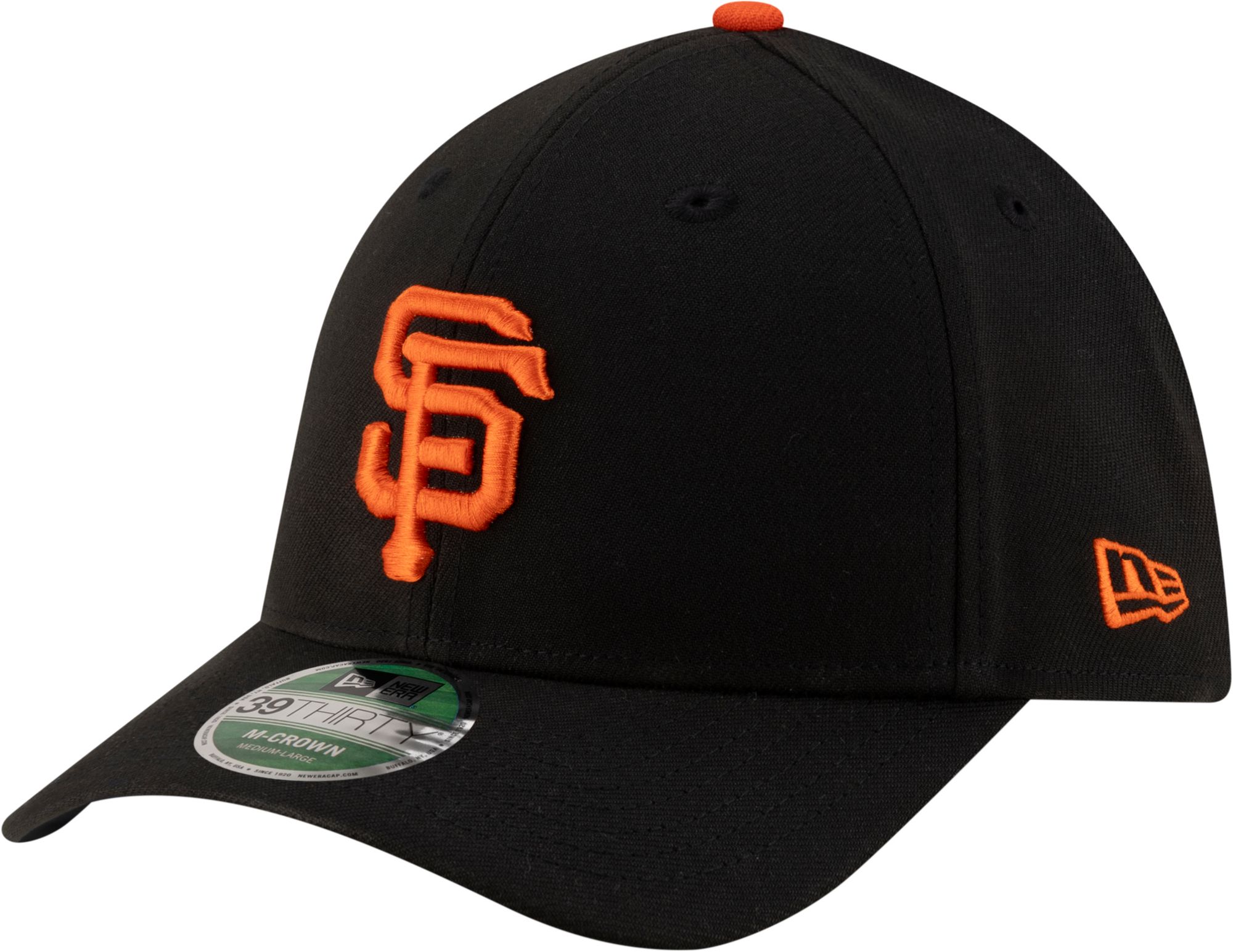 New Era Youth San Francisco Giants Black Game 39Thirty Replica Player Hat
