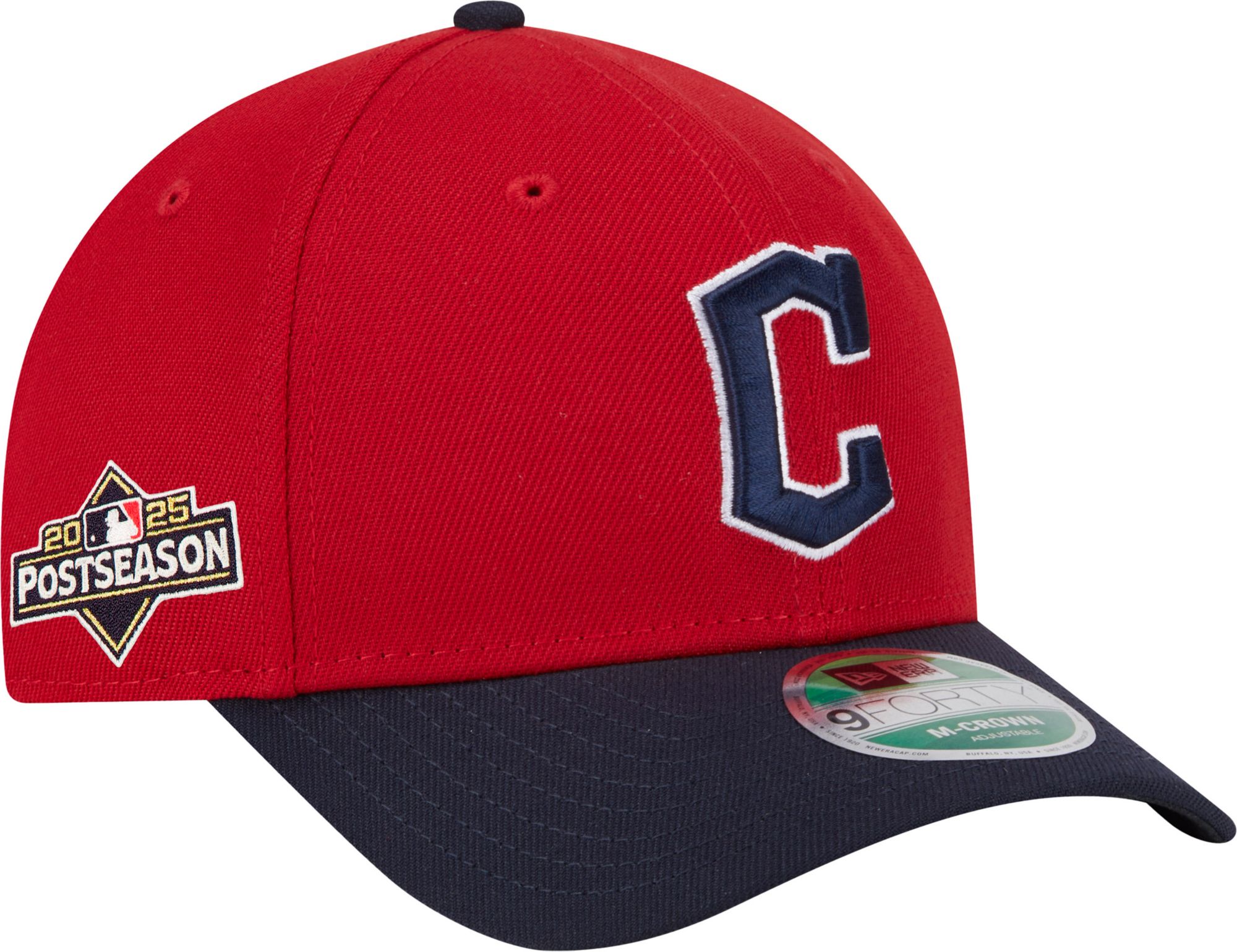New Era Youth Cleveland Guardians 2025 Postseason Participant 9Forty Adjustable Hat