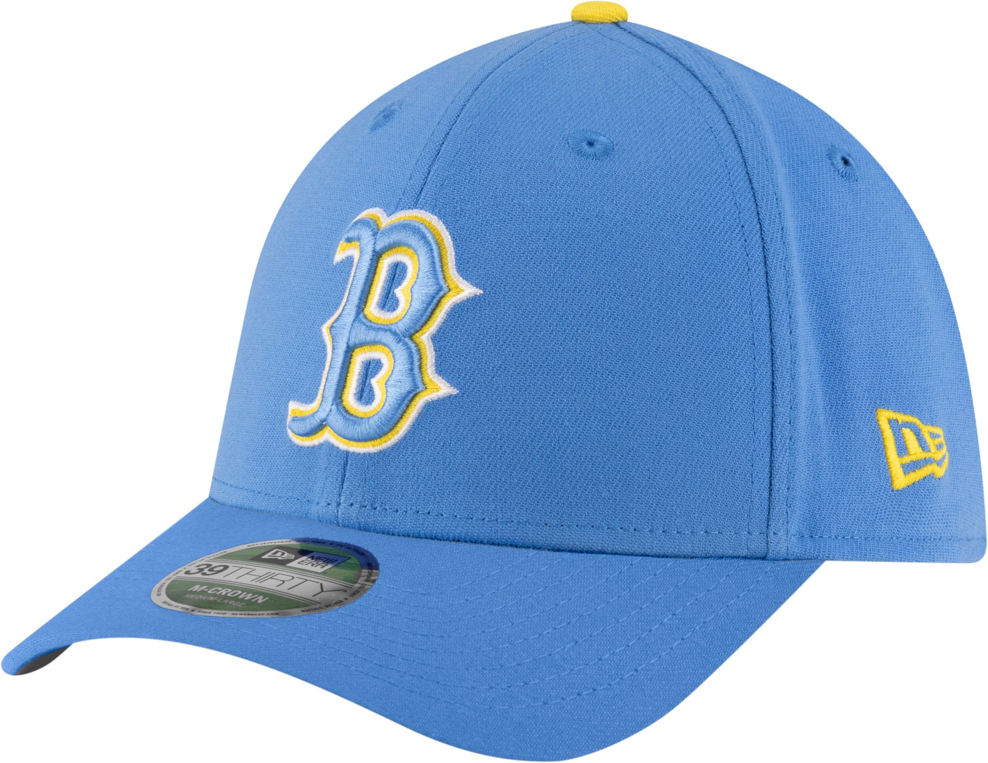 New Era Youth Boston Red Sox Light Blue Alternate 39Thirty Replica Player Hat