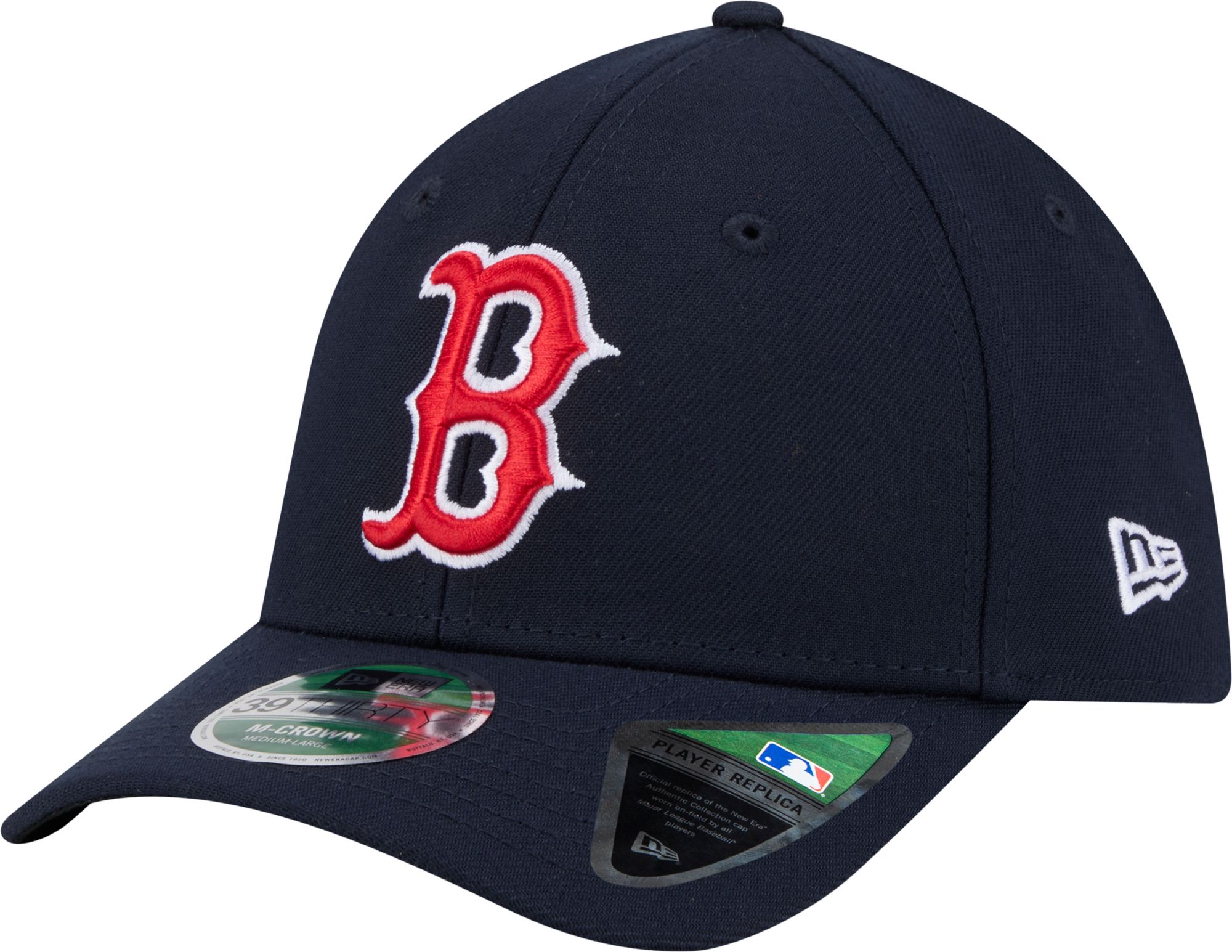 New Era Youth Boston Red Sox Navy Game 39Thirty Replica Player Hat