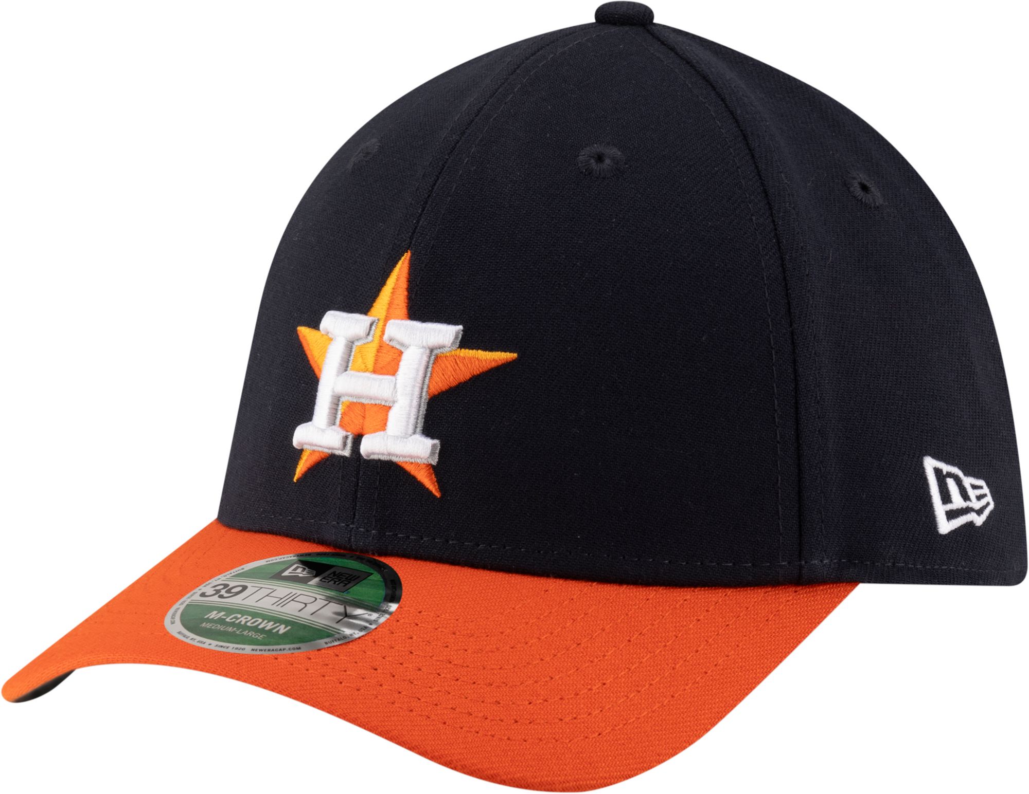 New Era Youth Houston Astros Navy Road 39Thirty Replica Player Hat
