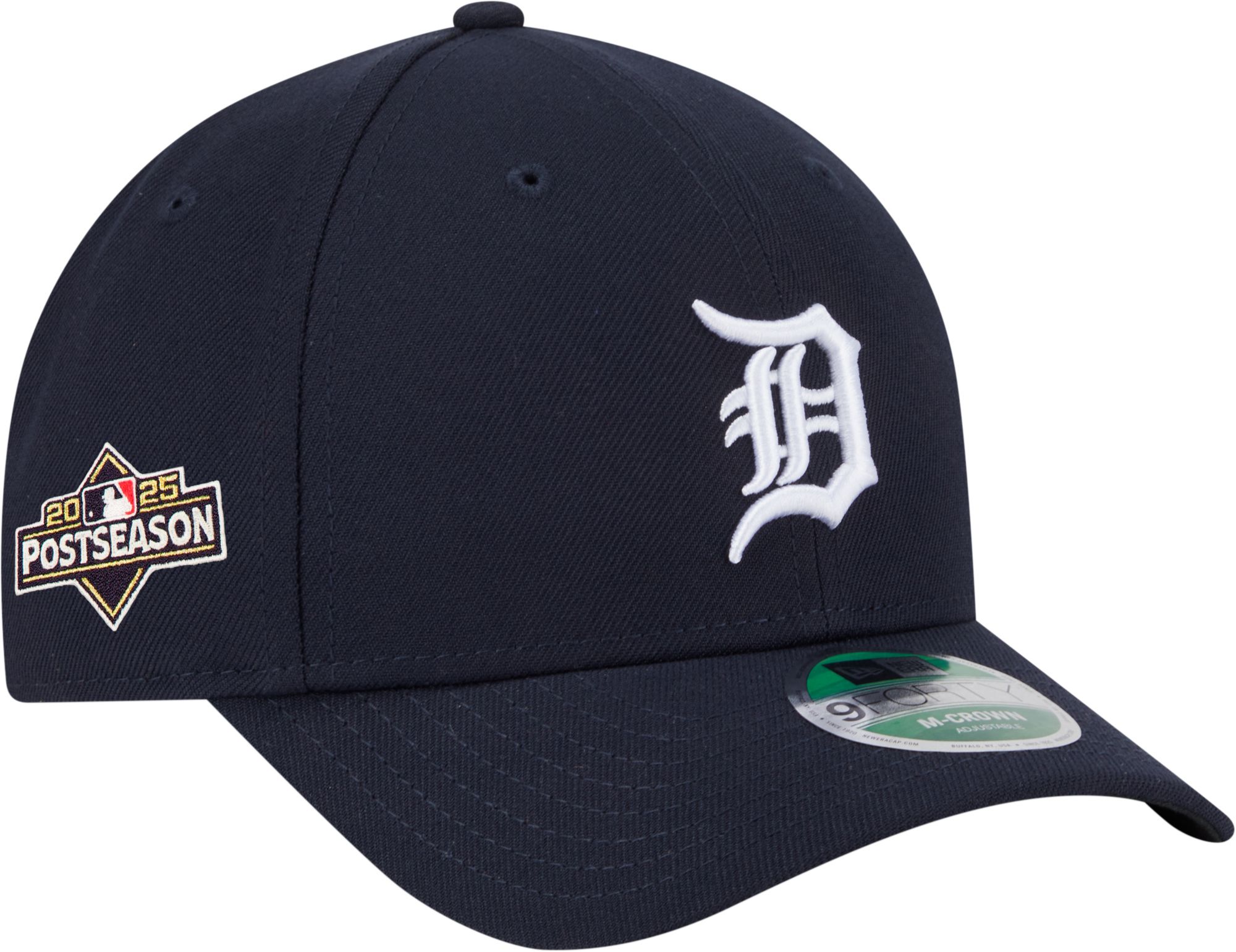 New Era Youth Detroit Tigers 2025 Postseason Participant 9Forty Adjustable Hat