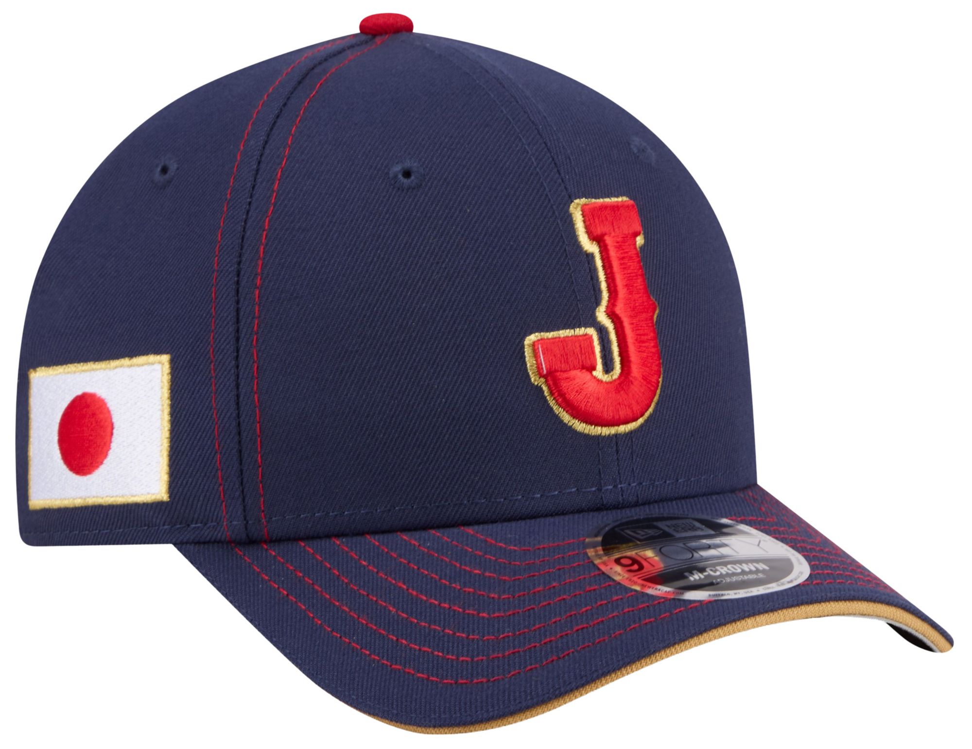 New Era Youth World Baseball Classic 2026 Japan Logo 9Forty Adjustable Hat