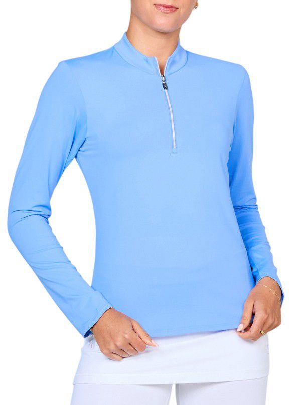 Sofibella Women's UV Colors Tennis Long Sleeve Shirt